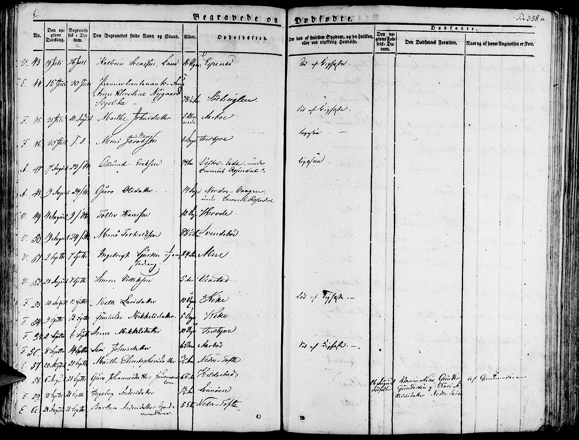 Fjelberg sokneprestembete, AV/SAB-A-75201/H/Haa: Parish register (official) no. A 5, 1822-1834, p. 338