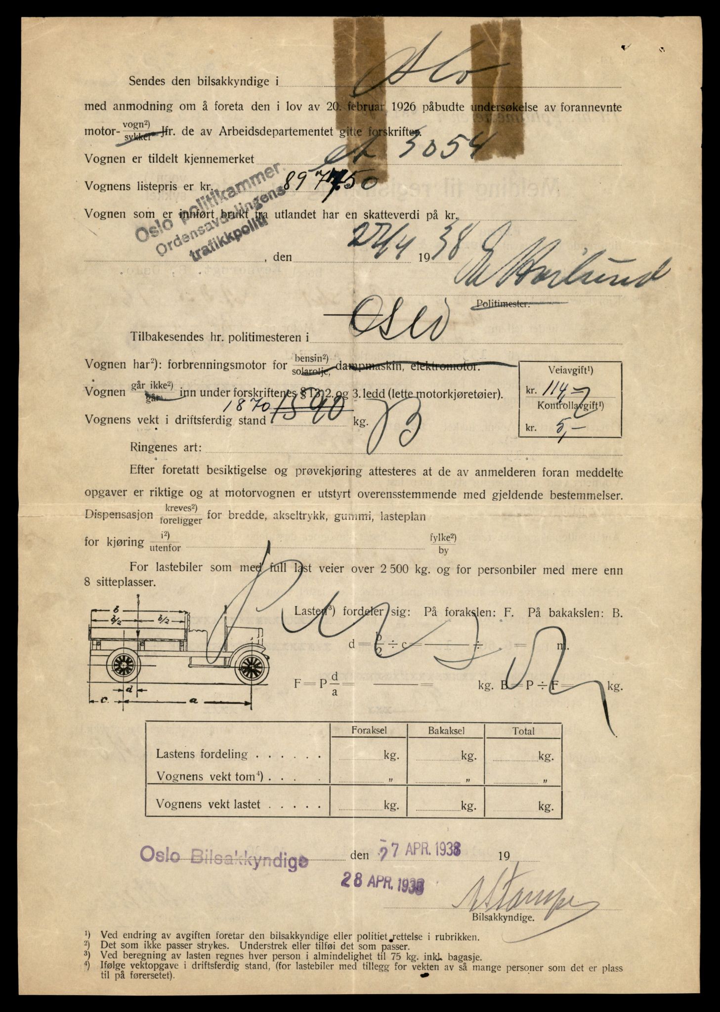 Møre og Romsdal vegkontor - Ålesund trafikkstasjon, AV/SAT-A-4099/F/Fe/L0020: Registreringskort for kjøretøy T 10351 - T 10470, 1927-1998, p. 94