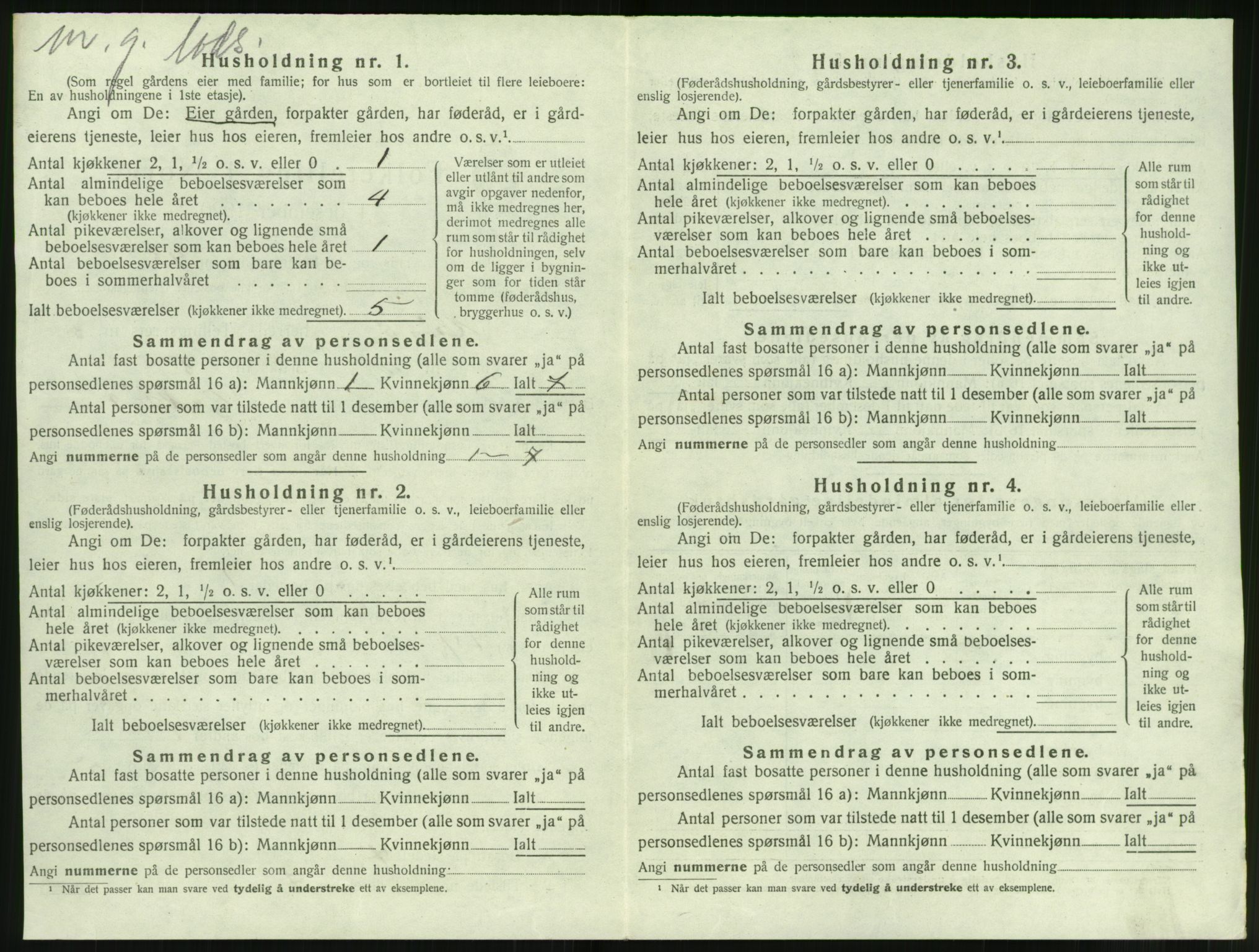 SAT, 1920 census for Herøy (MR), 1920, p. 266