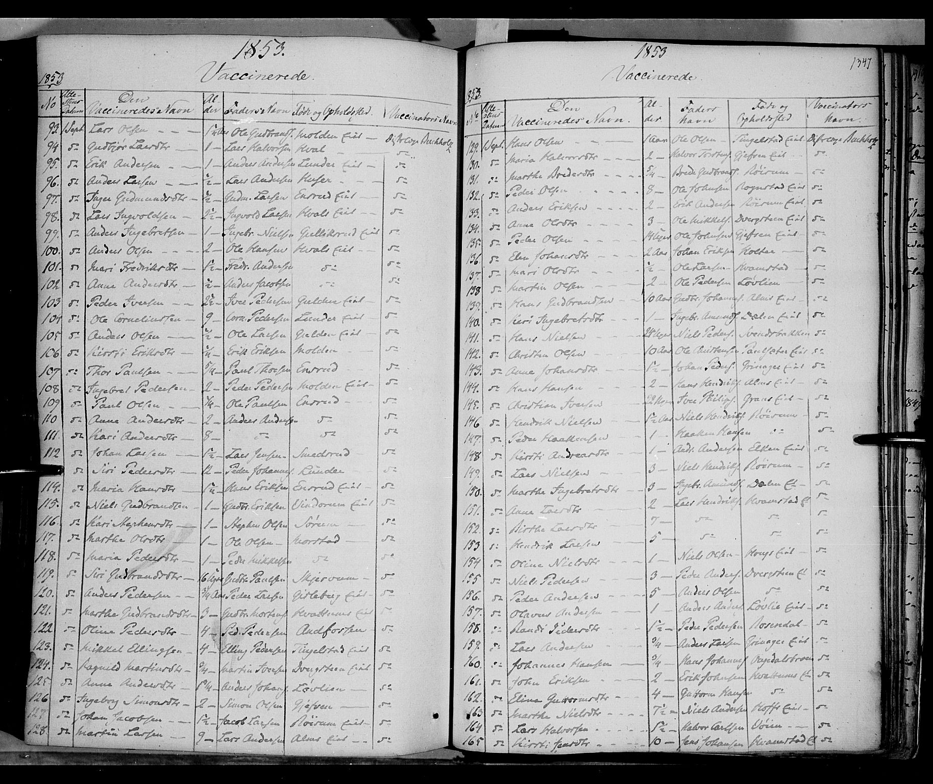 Gran prestekontor, AV/SAH-PREST-112/H/Ha/Haa/L0011: Parish register (official) no. 11, 1842-1856, p. 1346-1347
