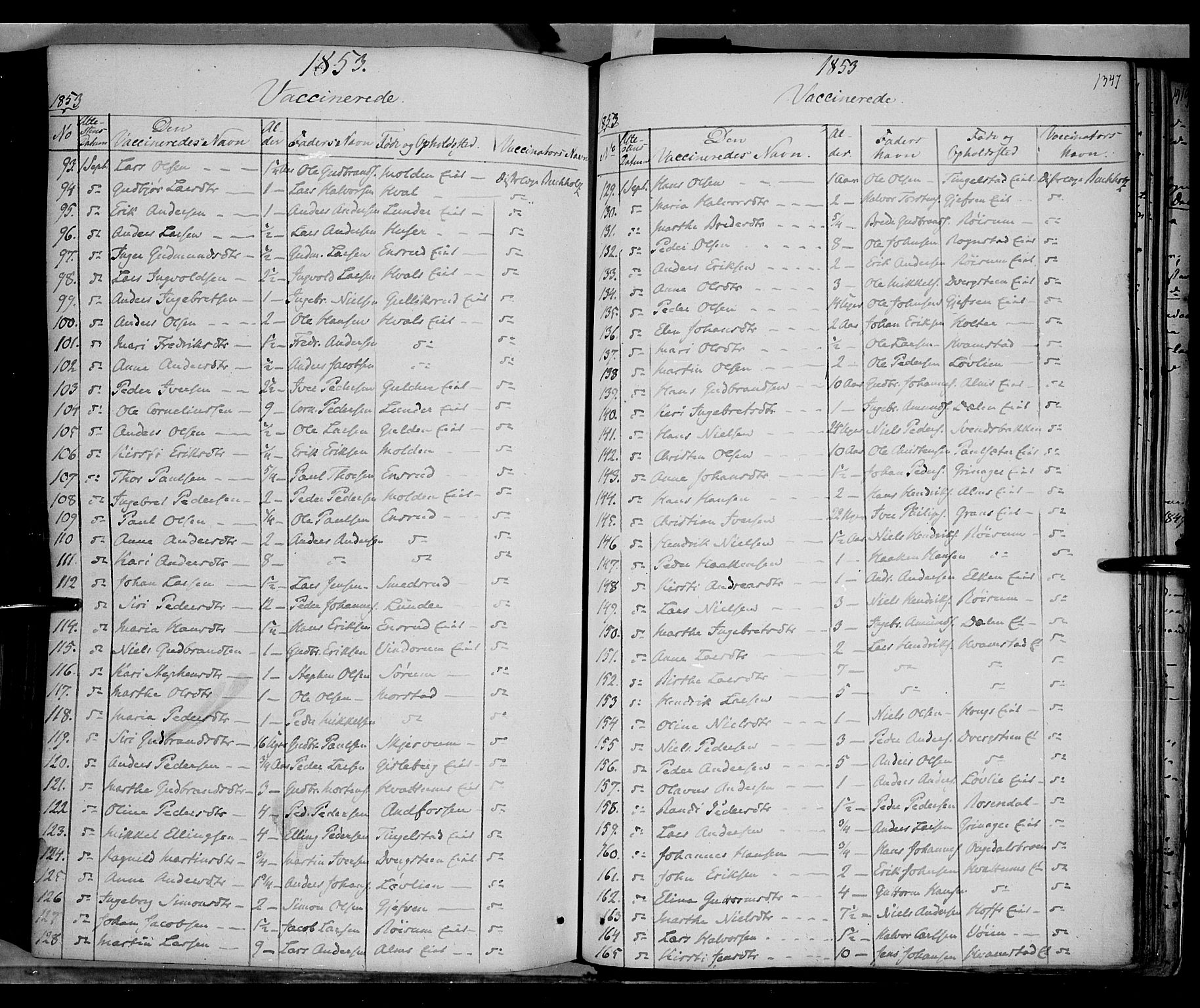 Gran prestekontor, AV/SAH-PREST-112/H/Ha/Haa/L0011: Parish register (official) no. 11, 1842-1856, p. 1346-1347