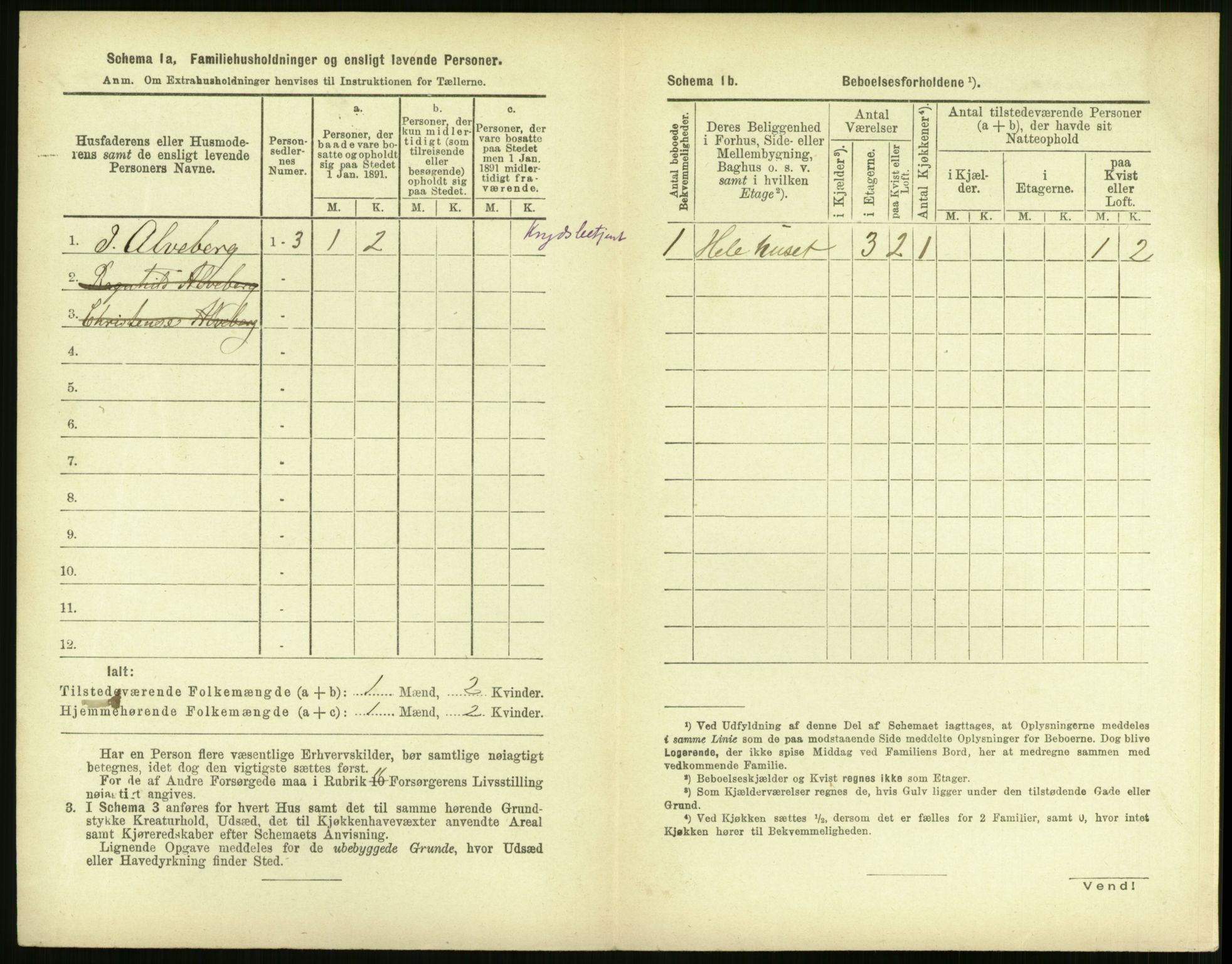 RA, 1891 census for 1104 Skudeneshavn, 1891, p. 157