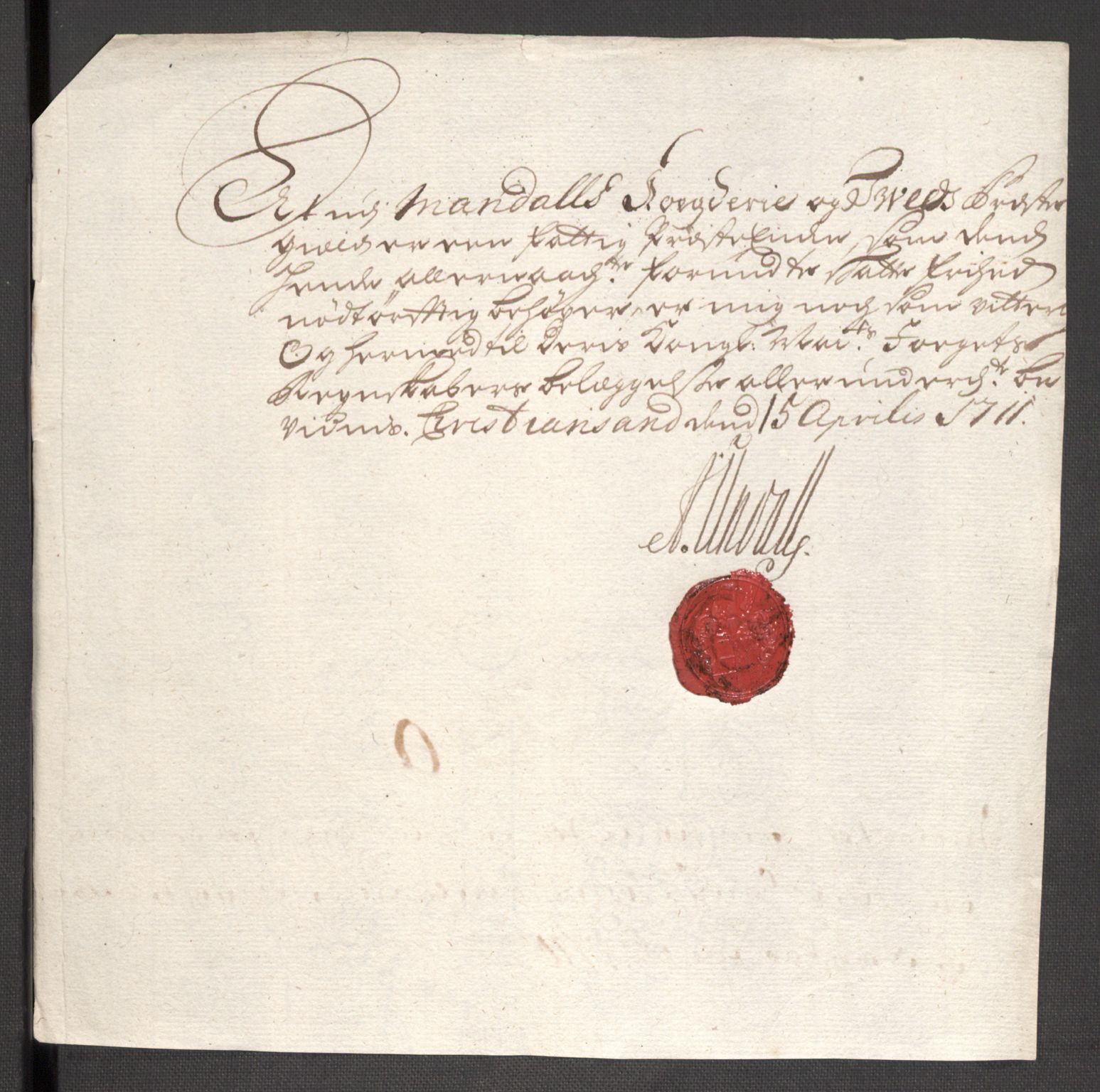 Rentekammeret inntil 1814, Reviderte regnskaper, Fogderegnskap, AV/RA-EA-4092/R43/L2553: Fogderegnskap Lista og Mandal, 1710, p. 93