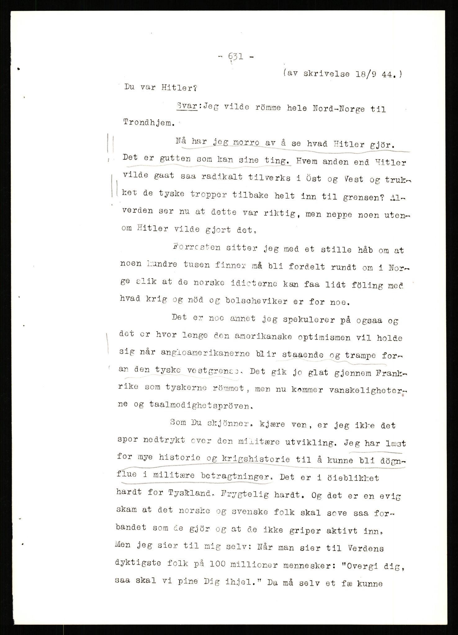 Forsvaret, Forsvarets krigshistoriske avdeling, AV/RA-RAFA-2017/Y/Yb/L0142: II-C-11-620  -  6. Divisjon, 1940-1947, p. 673