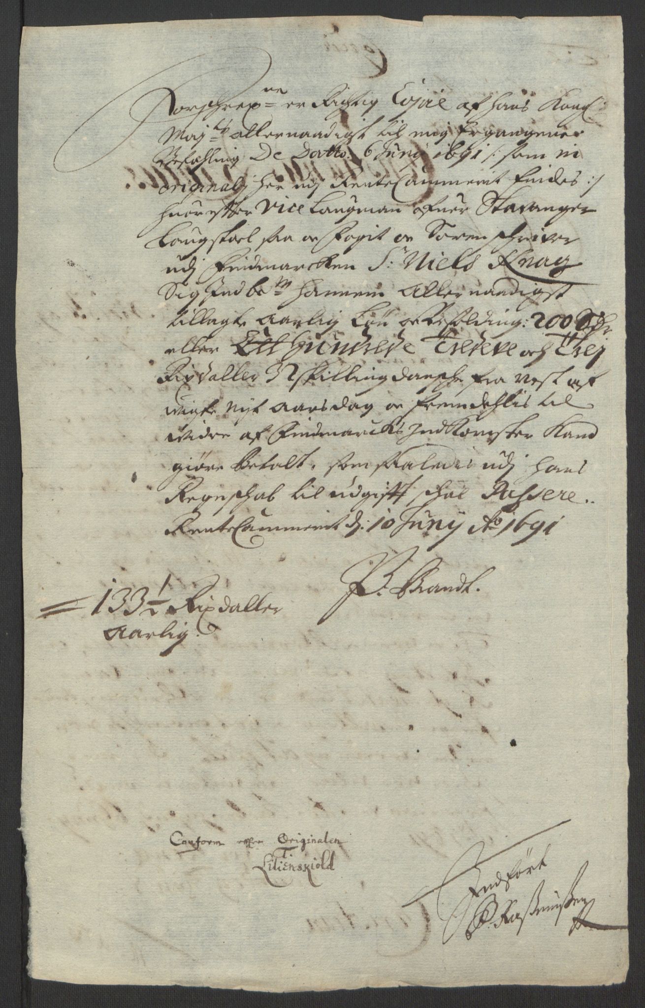 Rentekammeret inntil 1814, Reviderte regnskaper, Fogderegnskap, AV/RA-EA-4092/R69/L4851: Fogderegnskap Finnmark/Vardøhus, 1691-1700, p. 120