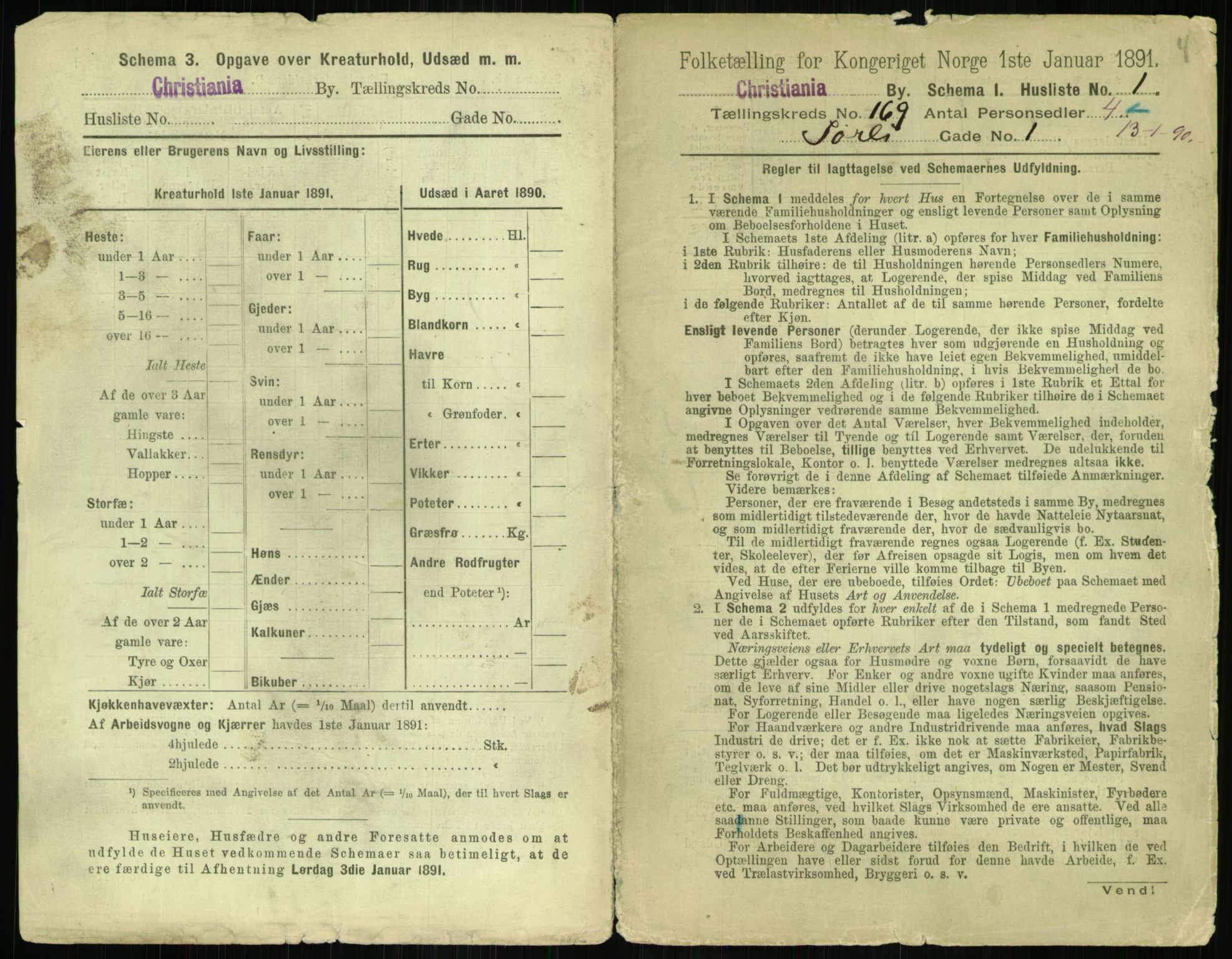 RA, 1891 census for 0301 Kristiania, 1891, p. 98785