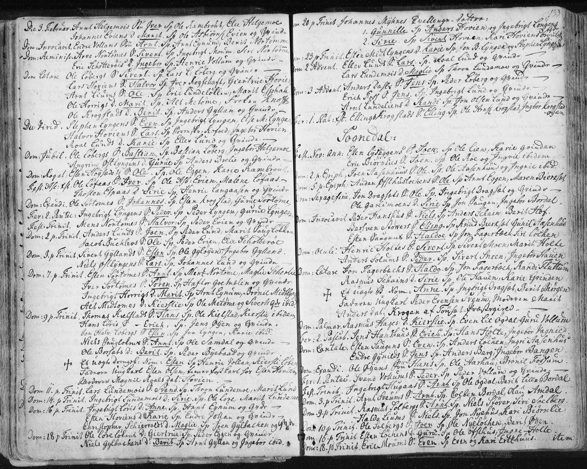Ministerialprotokoller, klokkerbøker og fødselsregistre - Sør-Trøndelag, SAT/A-1456/687/L0991: Parish register (official) no. 687A02, 1747-1790, p. 133