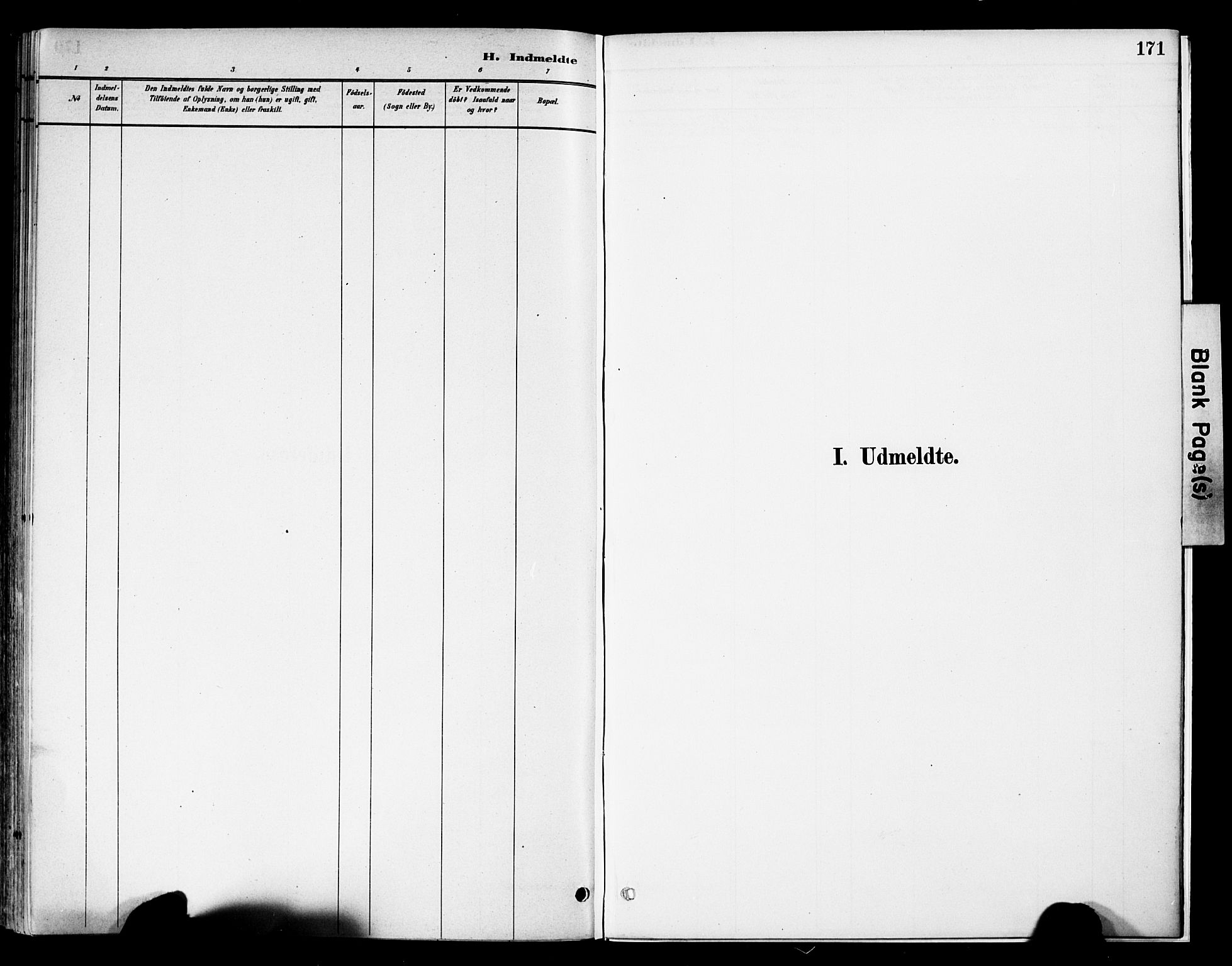 Vestre Slidre prestekontor, SAH/PREST-136/H/Ha/Haa/L0006: Parish register (official) no. 6, 1881-1912, p. 171