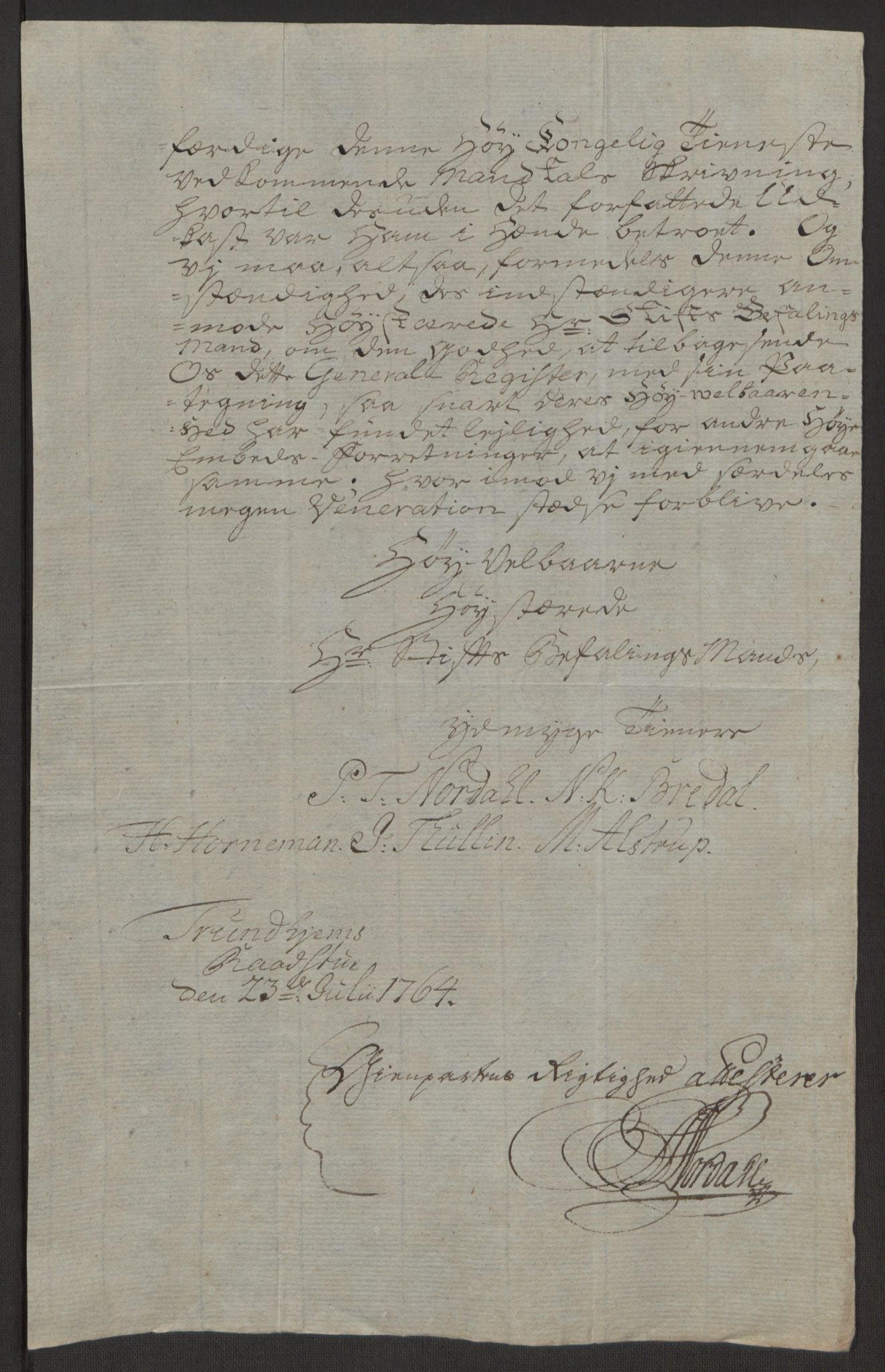 Rentekammeret inntil 1814, Reviderte regnskaper, Byregnskaper, AV/RA-EA-4066/R/Rs/L0516/0001: [S9] Kontribusjonsregnskap / Ekstraskatt, 1762-1767, p. 323