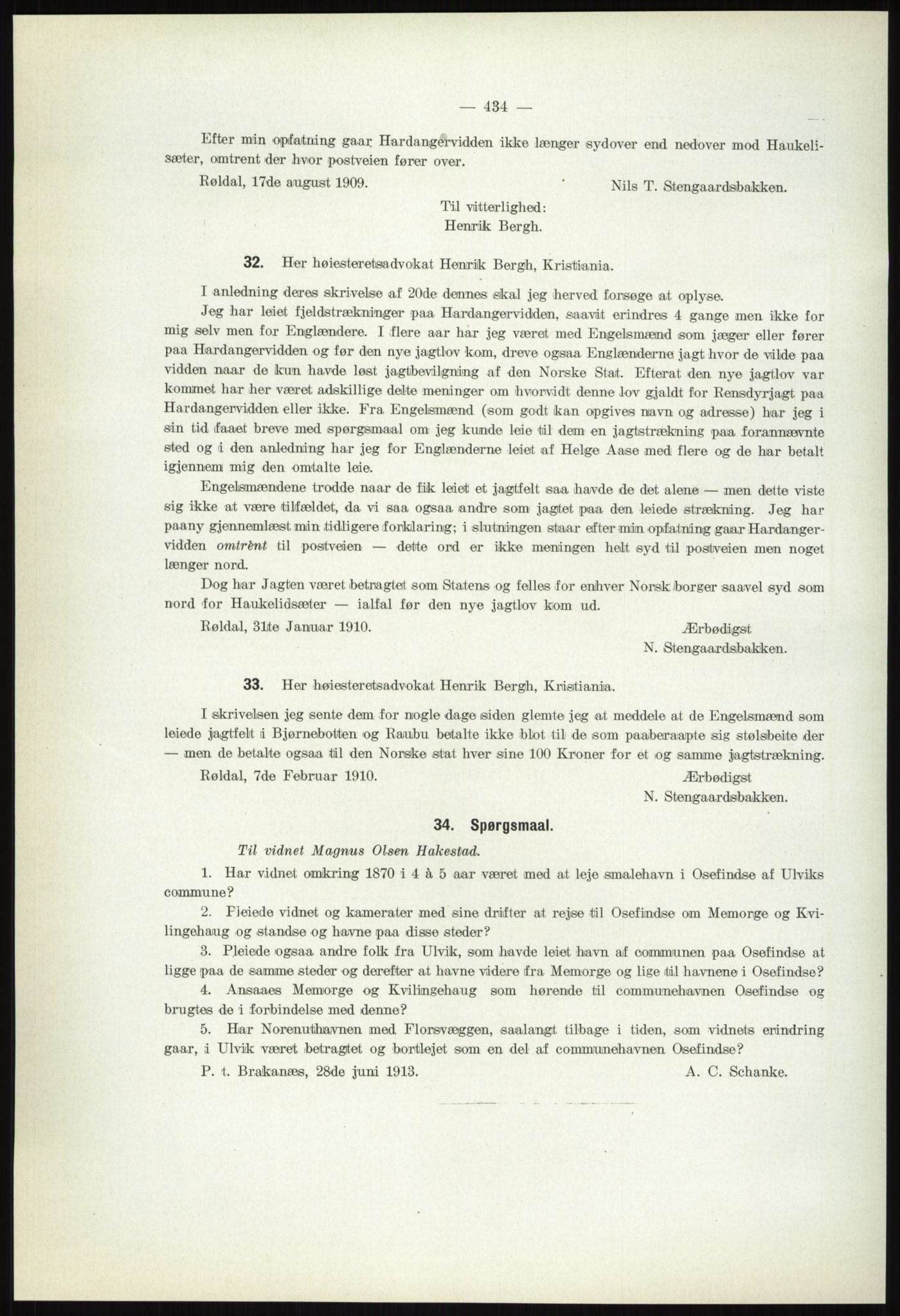 Høyfjellskommisjonen, AV/RA-S-1546/X/Xa/L0001: Nr. 1-33, 1909-1953, p. 456