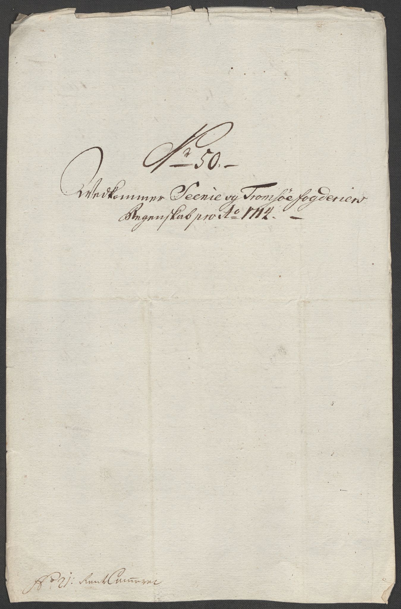 Rentekammeret inntil 1814, Reviderte regnskaper, Fogderegnskap, RA/EA-4092/R68/L4760: Fogderegnskap Senja og Troms, 1714, p. 276