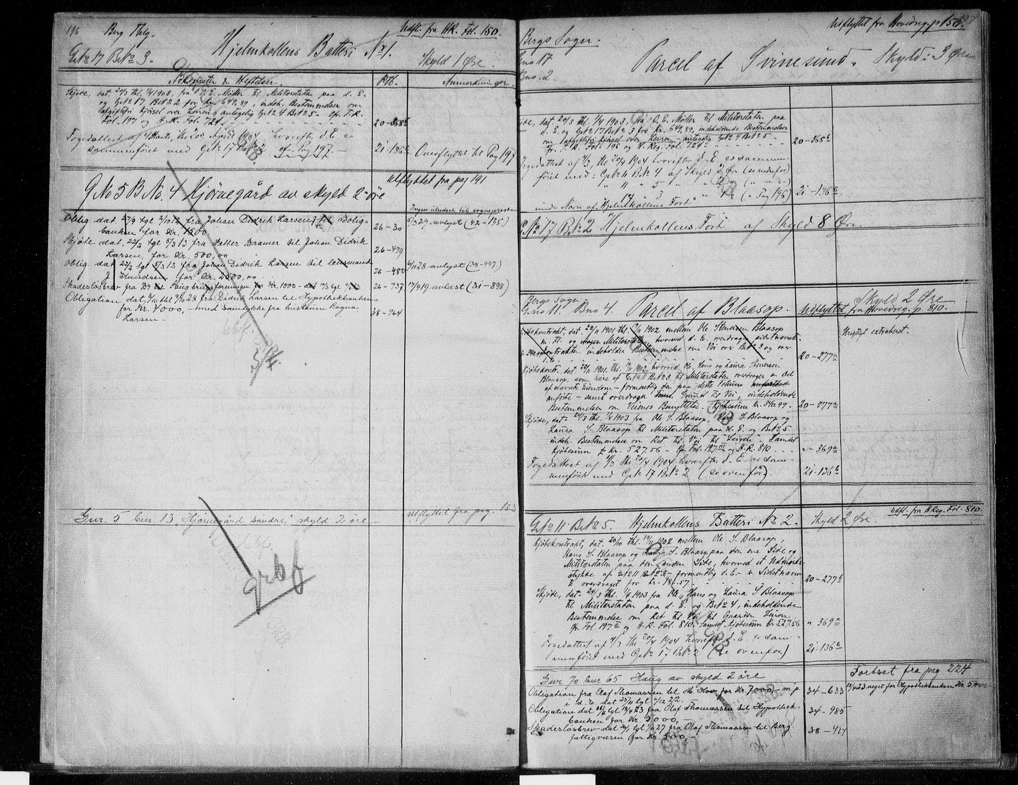 Idd og Marker sorenskriveri, AV/SAO-A-10283/G/Ga/Gac/L0005a: Mortgage register no. II 5a, 1811-1953, p. 196-197
