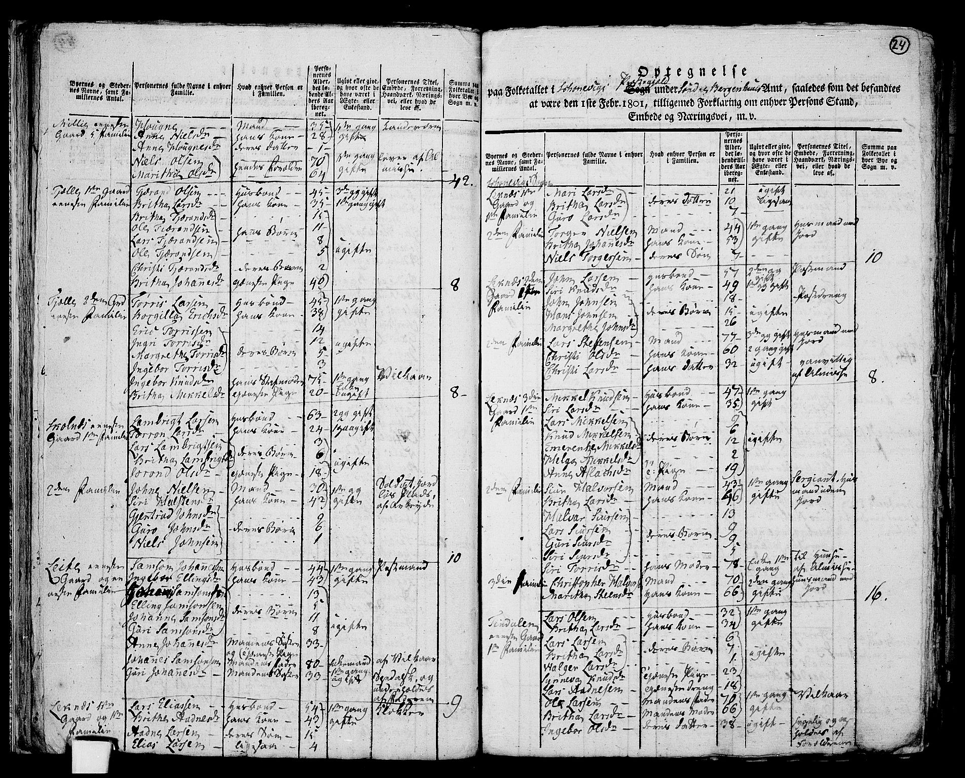 RA, 1801 census for 1212P Skånevik, 1801, p. 23b-24a