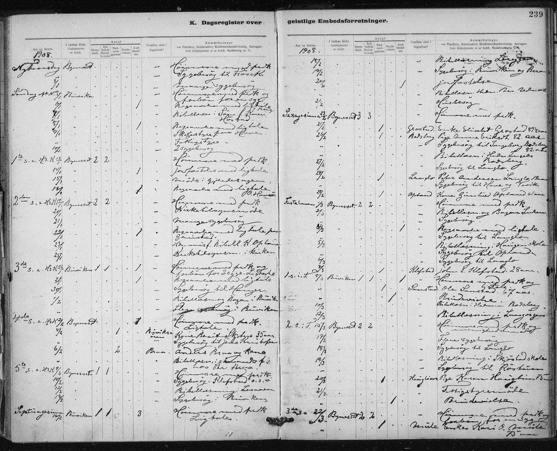 Ministerialprotokoller, klokkerbøker og fødselsregistre - Sør-Trøndelag, SAT/A-1456/612/L0381: Parish register (official) no. 612A13, 1907-1923, p. 239