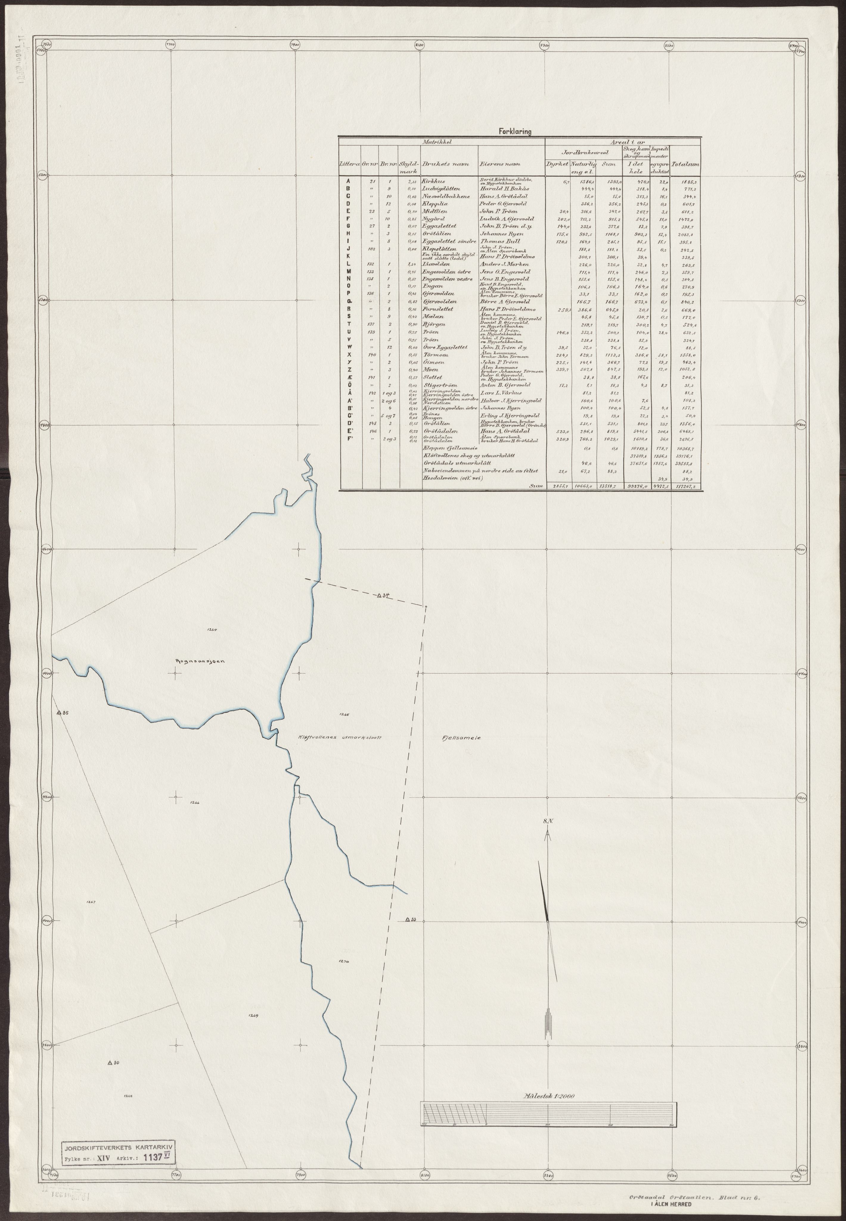 Jordskifteverkets kartarkiv, AV/RA-S-3929/T, 1859-1988, p. 1803