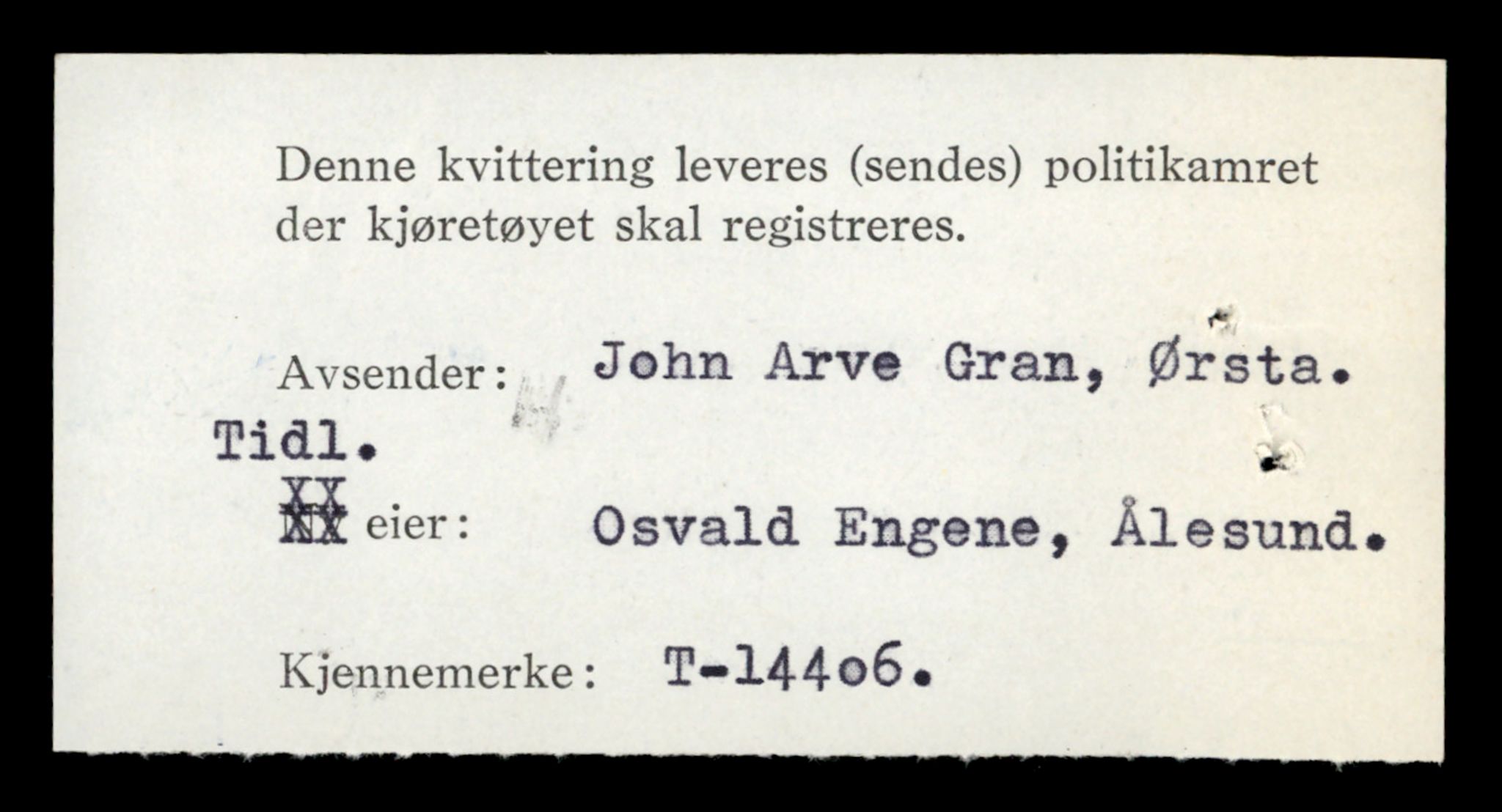 Møre og Romsdal vegkontor - Ålesund trafikkstasjon, AV/SAT-A-4099/F/Fe/L0045: Registreringskort for kjøretøy T 14320 - T 14444, 1927-1998, p. 2204