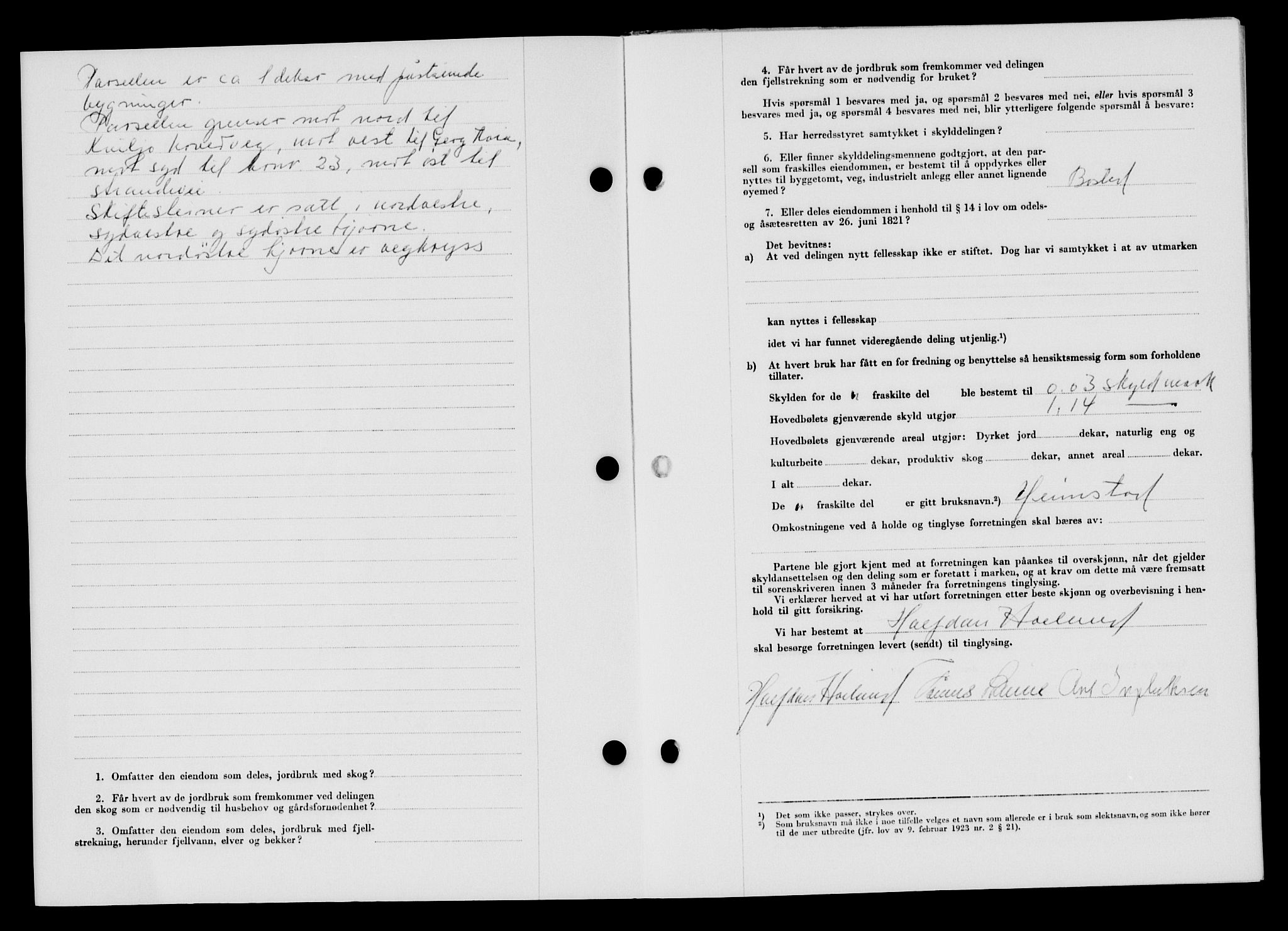 Lyngdal sorenskriveri, AV/SAK-1221-0004/G/Gb/L0678: Mortgage book no. A XXIV, 1958-1959, Diary no: : 316/1959