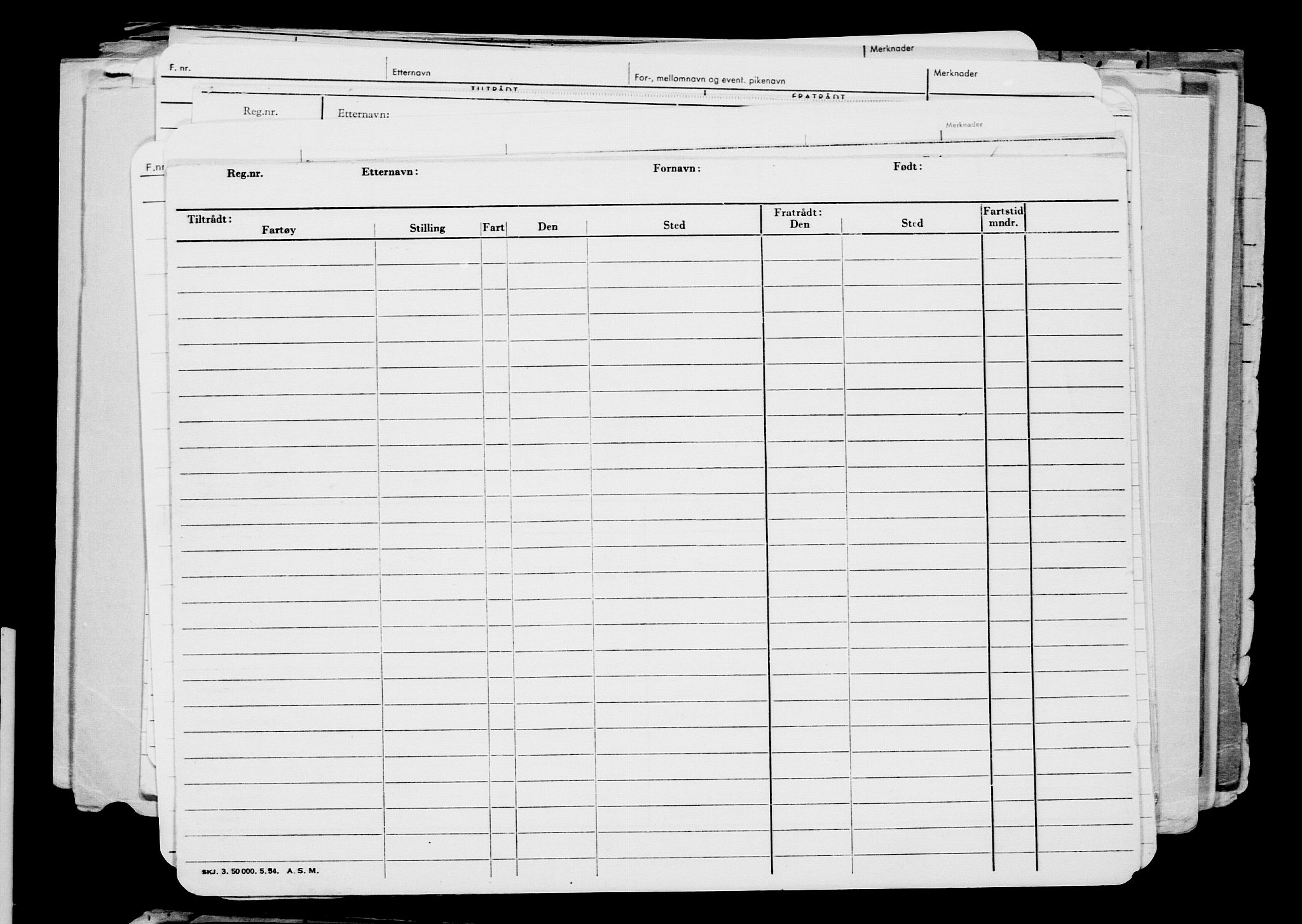 Direktoratet for sjømenn, AV/RA-S-3545/G/Gb/L0070: Hovedkort, 1907, p. 660