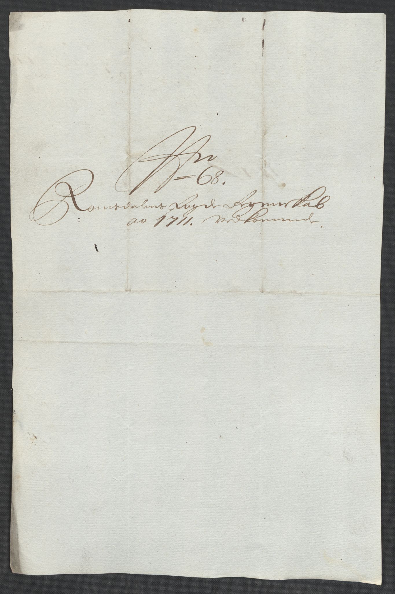Rentekammeret inntil 1814, Reviderte regnskaper, Fogderegnskap, AV/RA-EA-4092/R55/L3660: Fogderegnskap Romsdal, 1711, p. 331