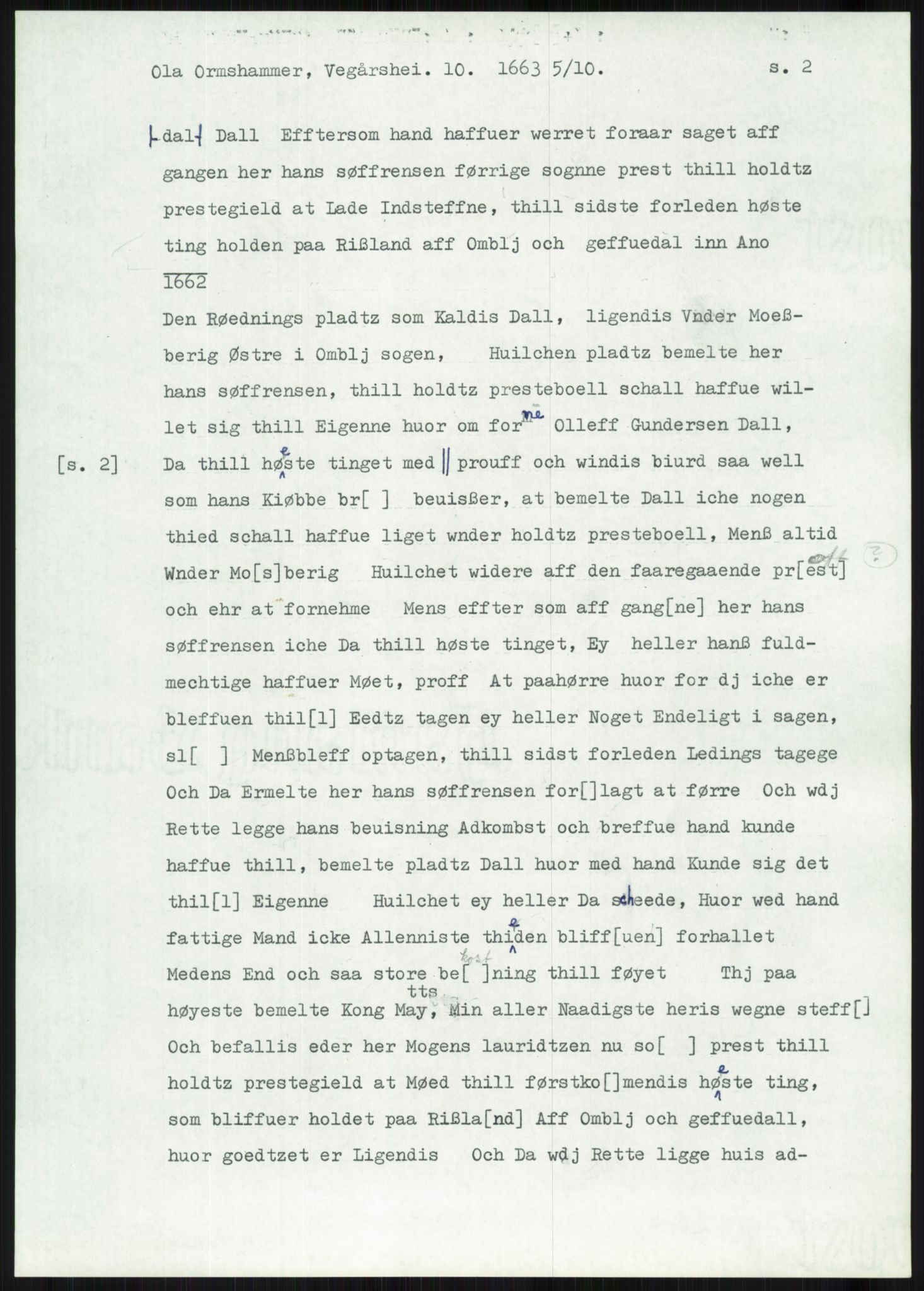 Samlinger til kildeutgivelse, Diplomavskriftsamlingen, AV/RA-EA-4053/H/Ha, p. 3669