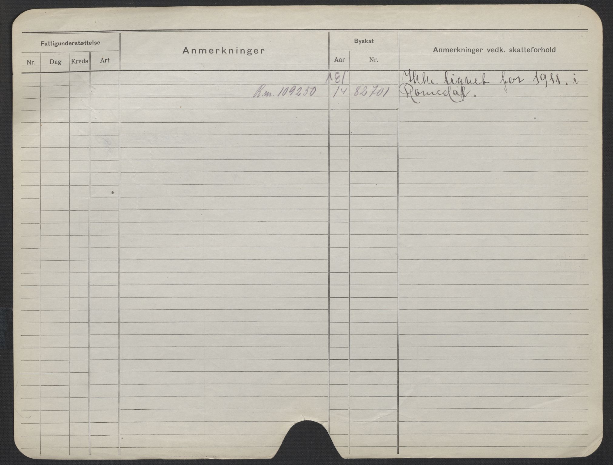 Oslo folkeregister, Registerkort, SAO/A-11715/F/Fa/Fac/L0019: Kvinner, 1906-1914, p. 451b