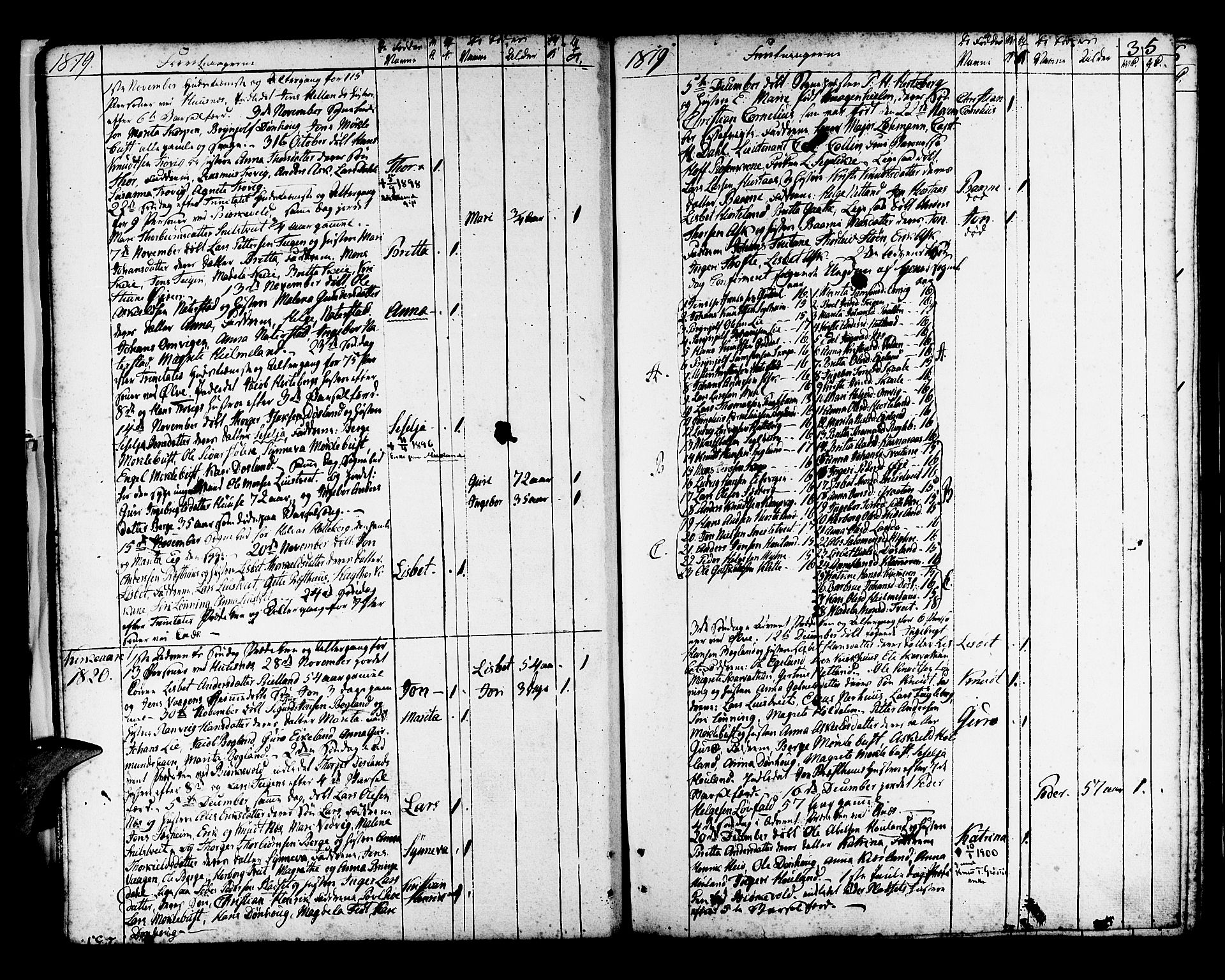 Kvinnherad sokneprestembete, SAB/A-76401/H/Haa: Parish register (official) no. A 5, 1811-1835, p. 35