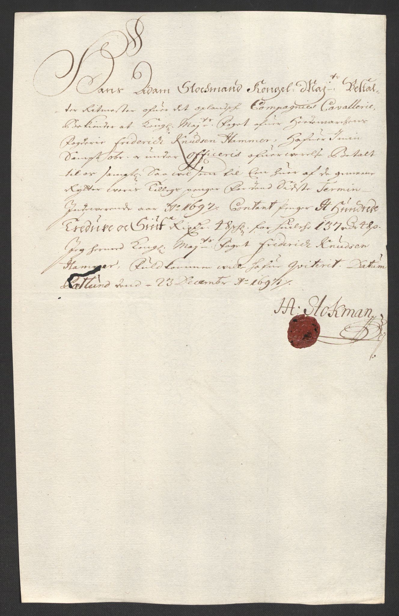 Rentekammeret inntil 1814, Reviderte regnskaper, Fogderegnskap, AV/RA-EA-4092/R16/L1037: Fogderegnskap Hedmark, 1697-1698, p. 146