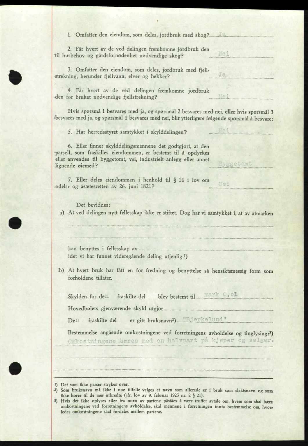 Romsdal sorenskriveri, AV/SAT-A-4149/1/2/2C: Mortgage book no. A12, 1942-1942, Diary no: : 1309/1942