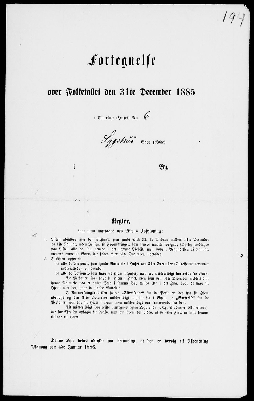 RA, 1885 census for 0104 Moss, 1885, p. 418