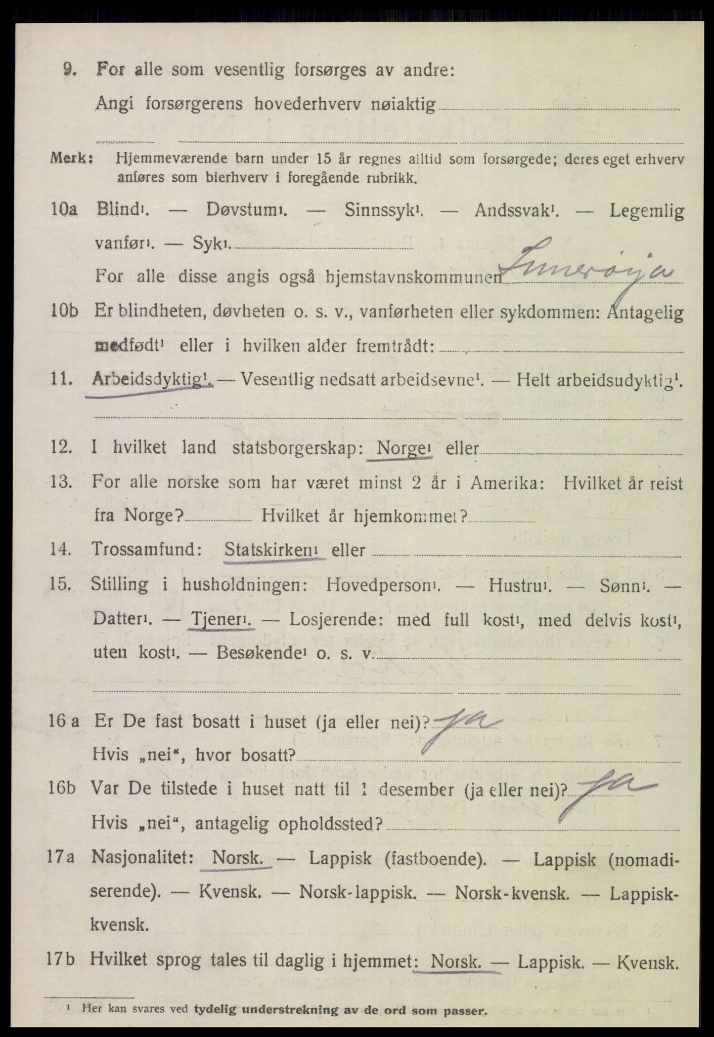 SAT, 1920 census for Stjørdal, 1920, p. 1373