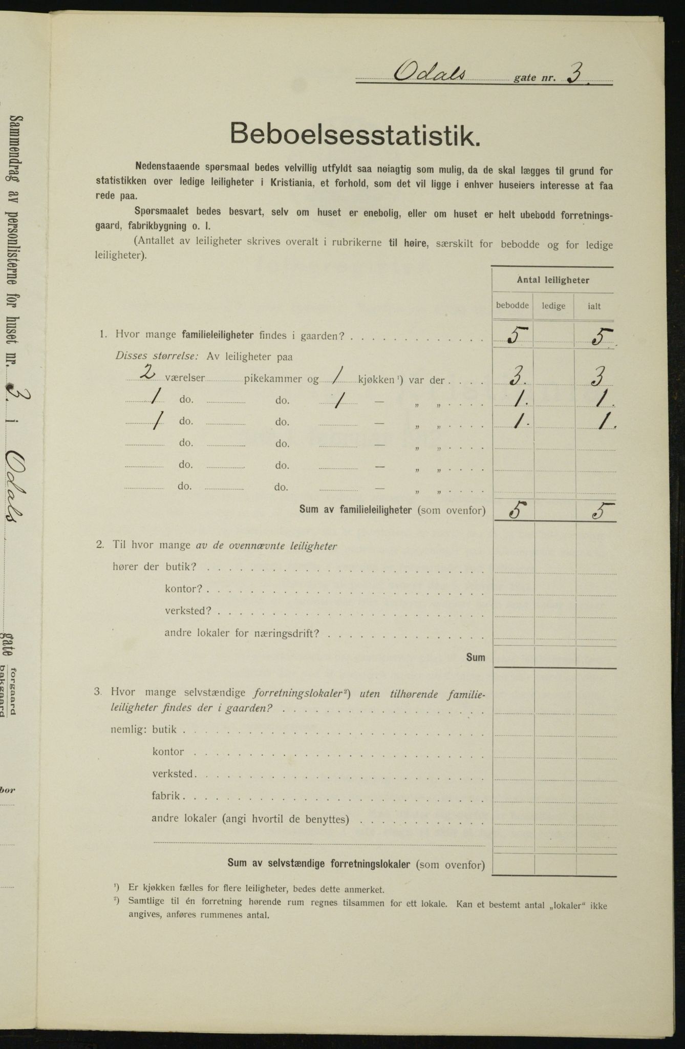 OBA, Municipal Census 1912 for Kristiania, 1912, p. 75081