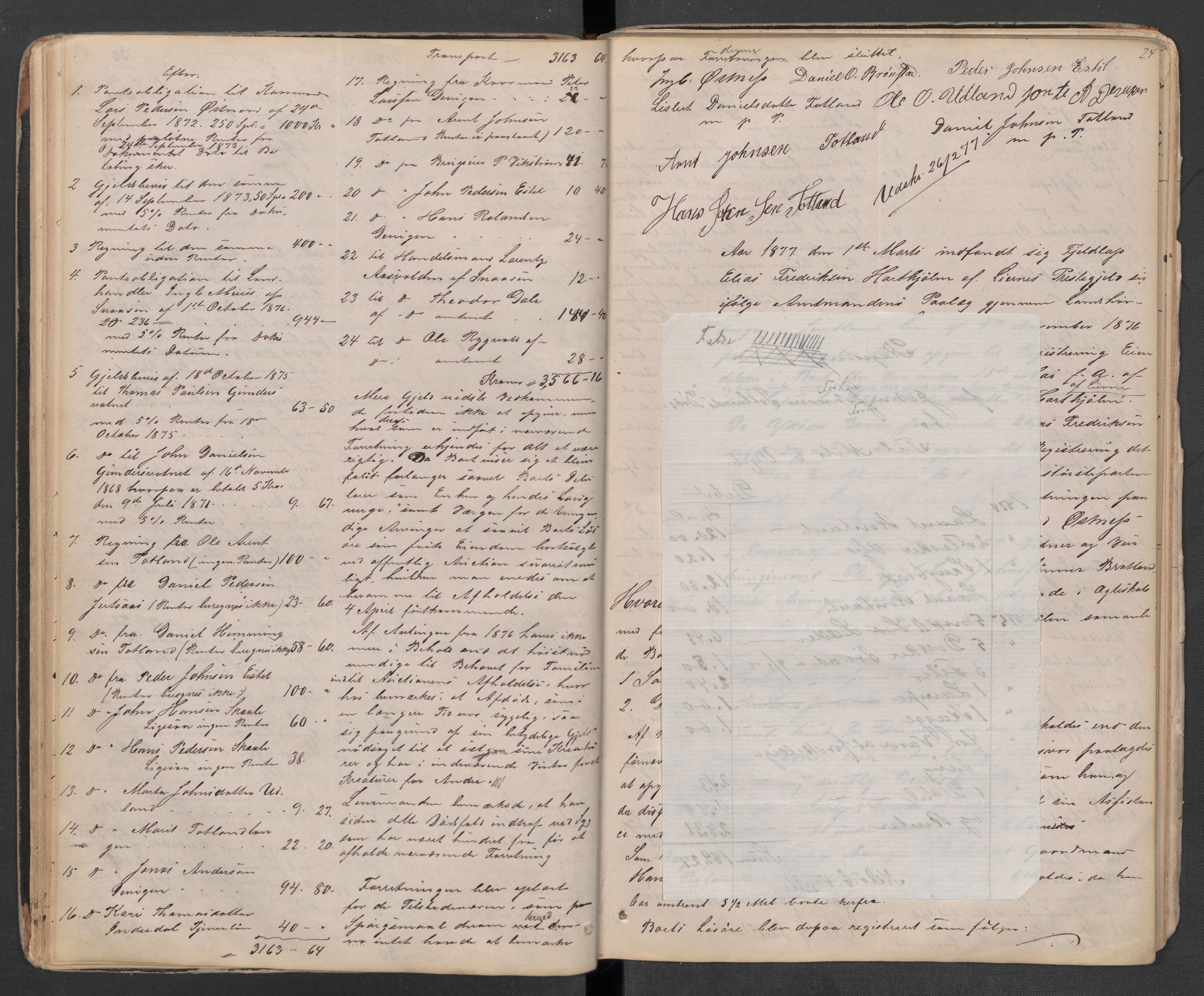 Lierne lensmannskontor - 1. avlevering, AV/SAT-A-1030/02/L0014: Dødsfalls-/ registreringsprotokoll, 1872-1905, p. 24