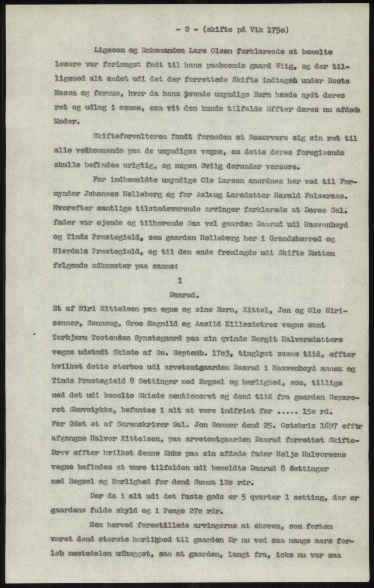 Samlinger til kildeutgivelse, Diplomavskriftsamlingen, AV/RA-EA-4053/H/Ha, p. 2703