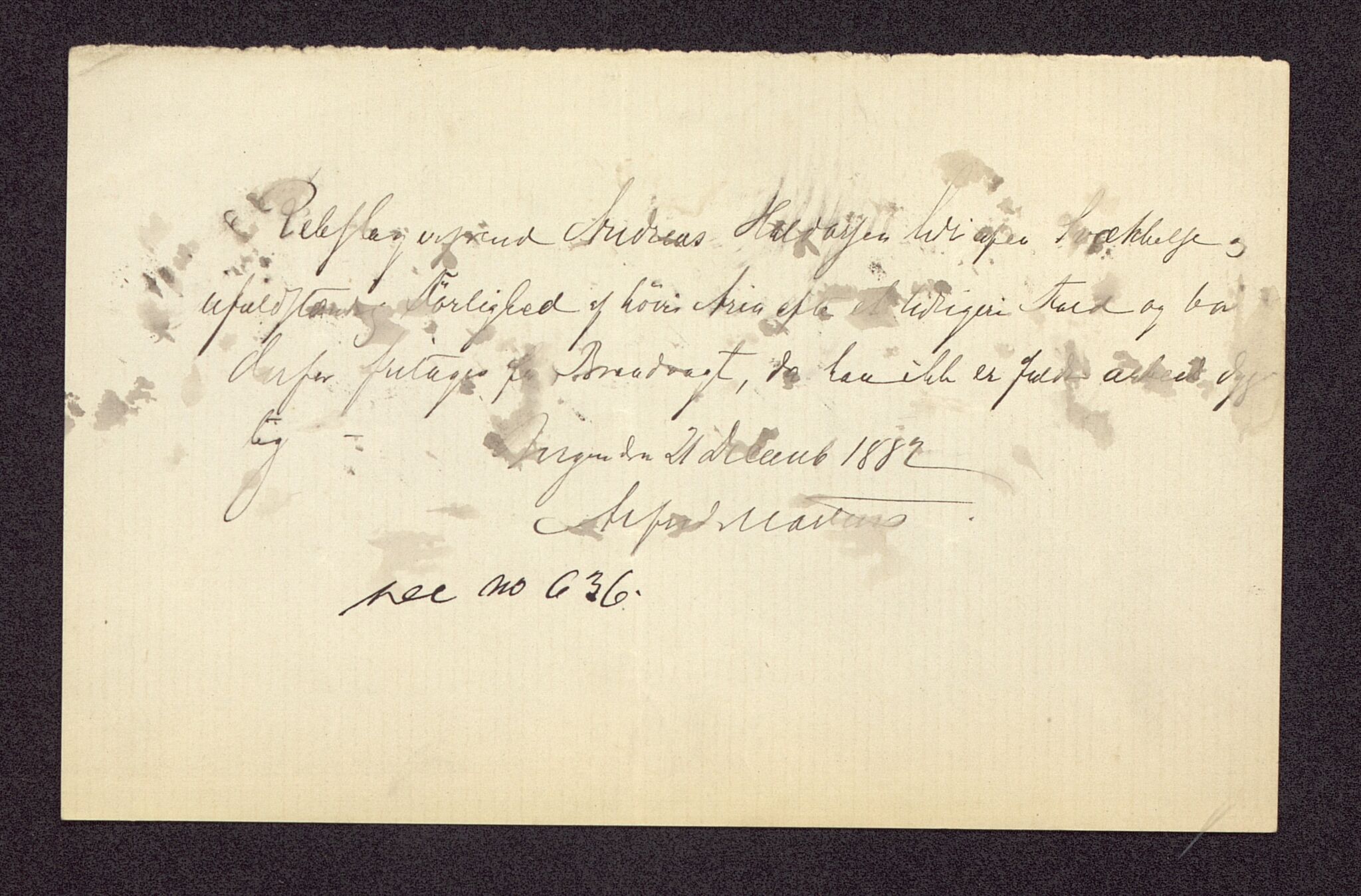 Bergen kommune. Brannvesenet (1863-1971), BBA/A-1181/P/Pc/L0007: Ruller, 1863-1883