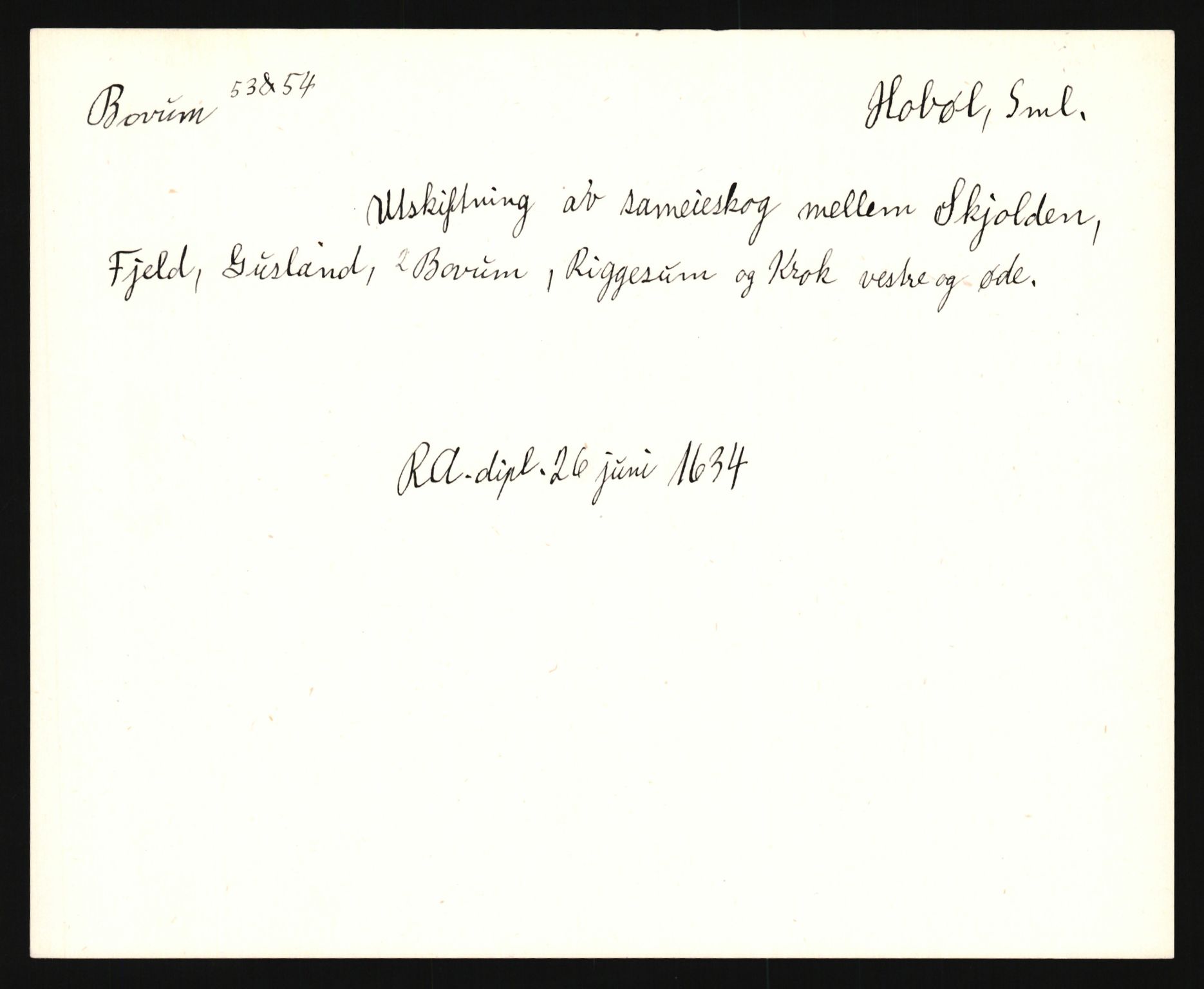 Riksarkivets diplomsamling, AV/RA-EA-5965/F35/F35e/L0004: Registreringssedler Østfold 4, 1300-1900, p. 627