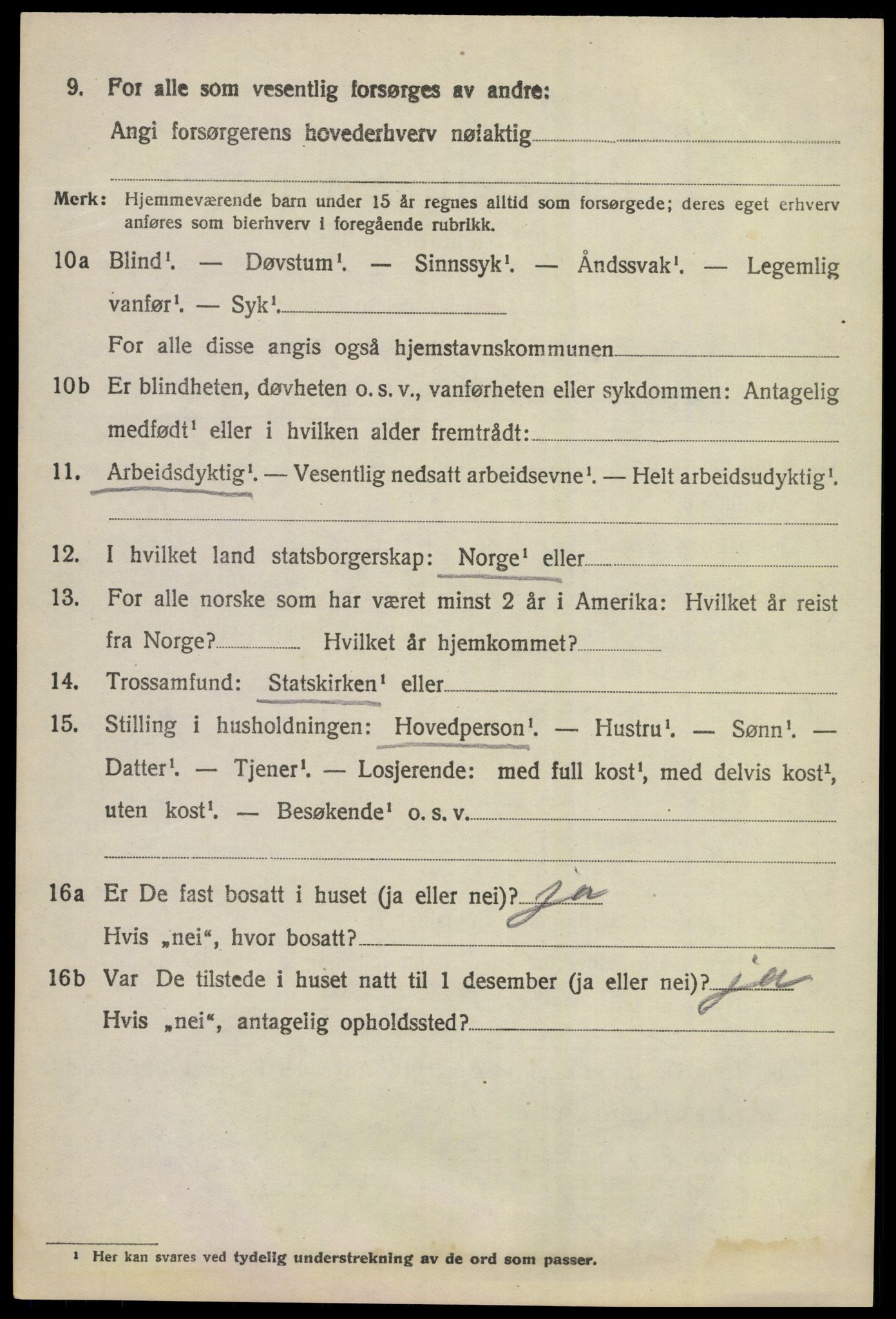 SAKO, 1920 census for Norderhov, 1920, p. 24258