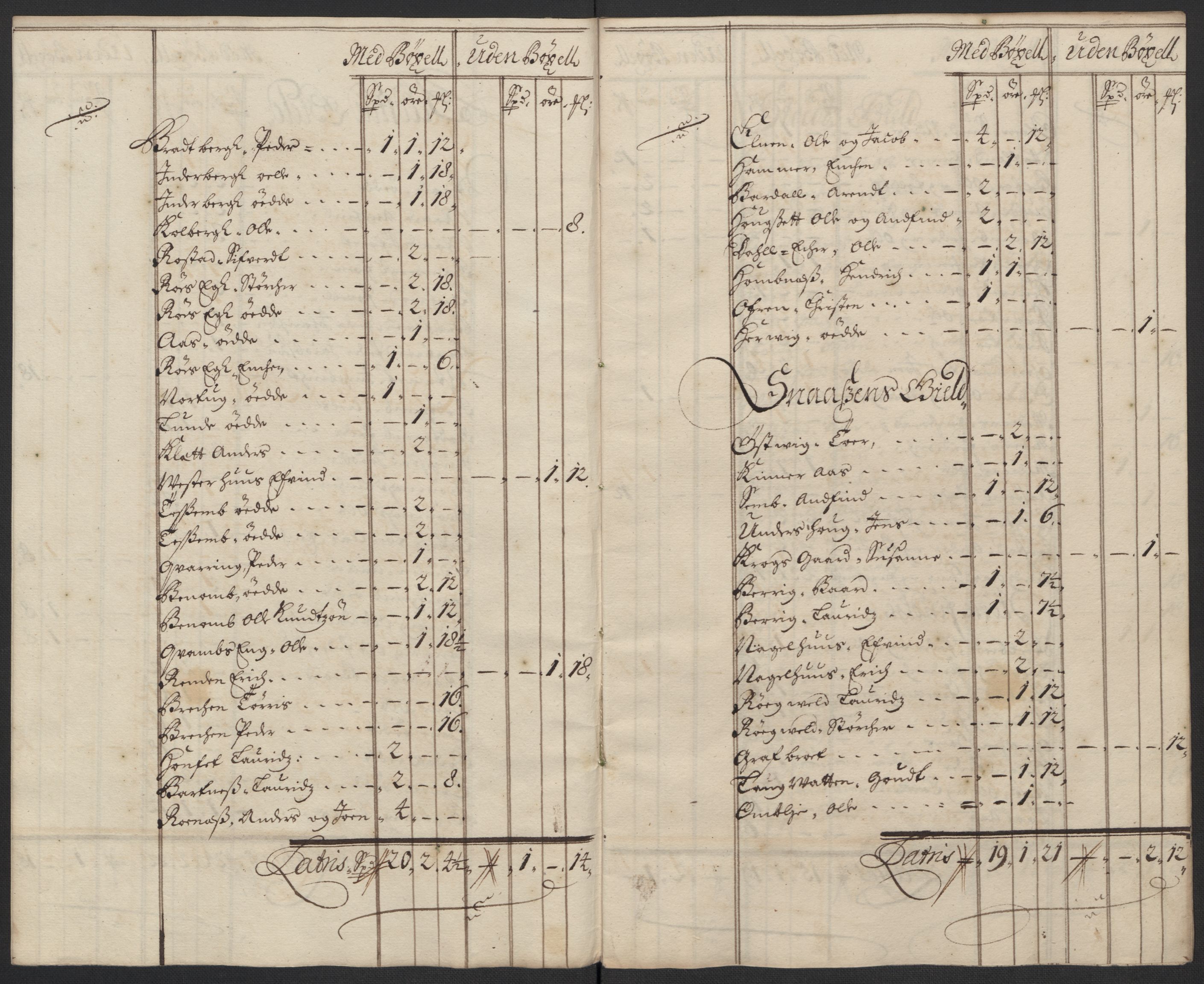 Rentekammeret inntil 1814, Reviderte regnskaper, Fogderegnskap, AV/RA-EA-4092/R63/L4310: Fogderegnskap Inderøy, 1698-1699, p. 126