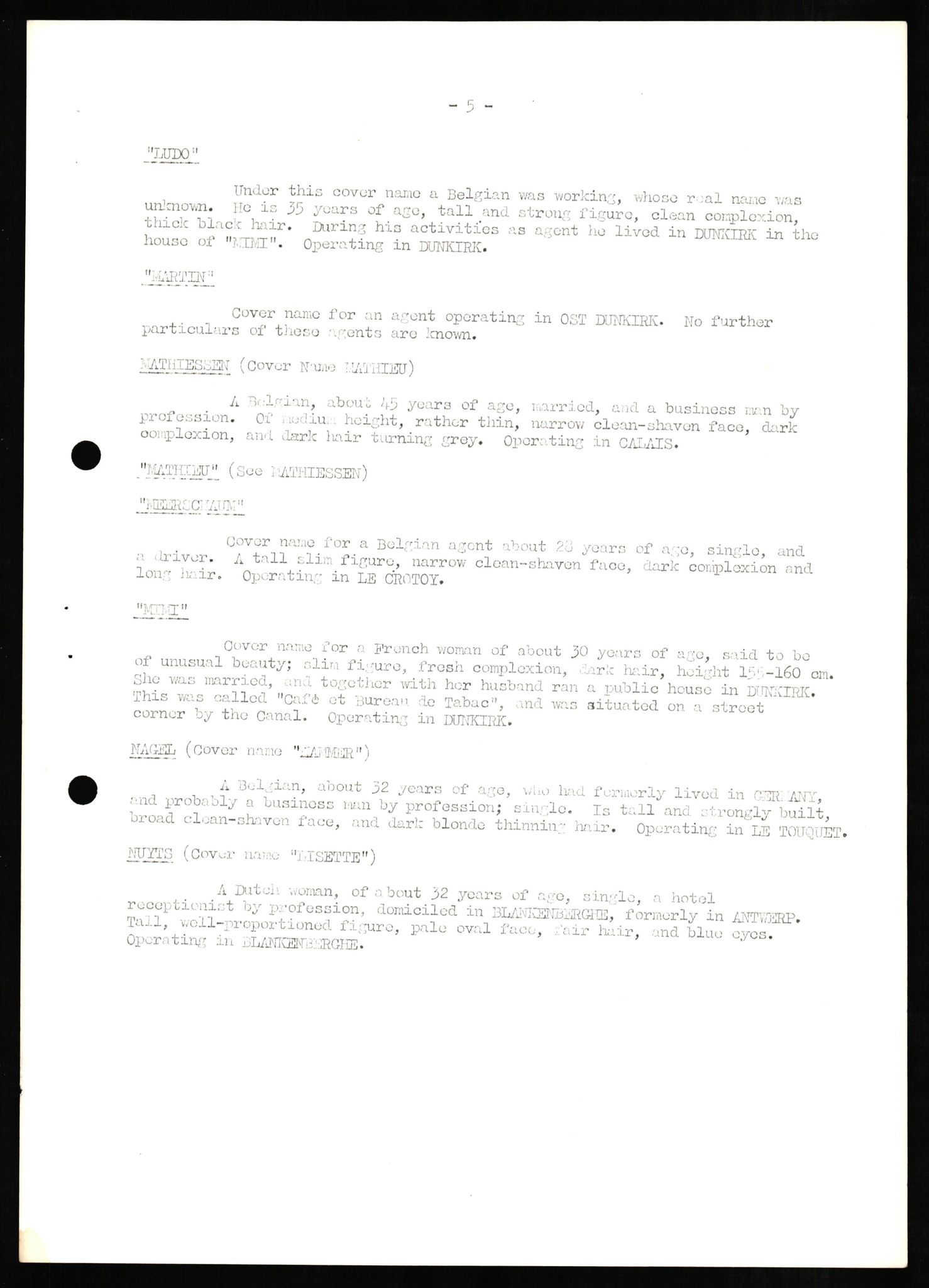 Forsvaret, Forsvarets overkommando II, RA/RAFA-3915/D/Db/L0010: CI Questionaires. Tyske okkupasjonsstyrker i Norge. Tyskere., 1945-1946, p. 418