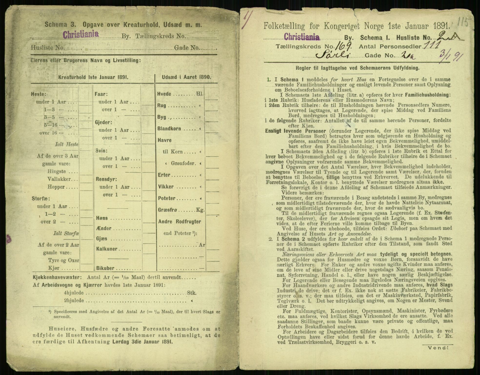 RA, 1891 census for 0301 Kristiania, 1891, p. 98787