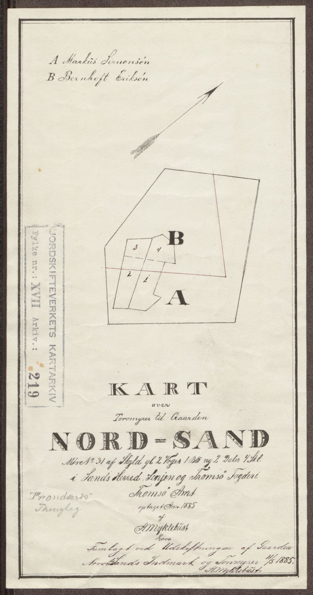 Jordskifteverkets kartarkiv, RA/S-3929/T, 1859-1988, p. 270