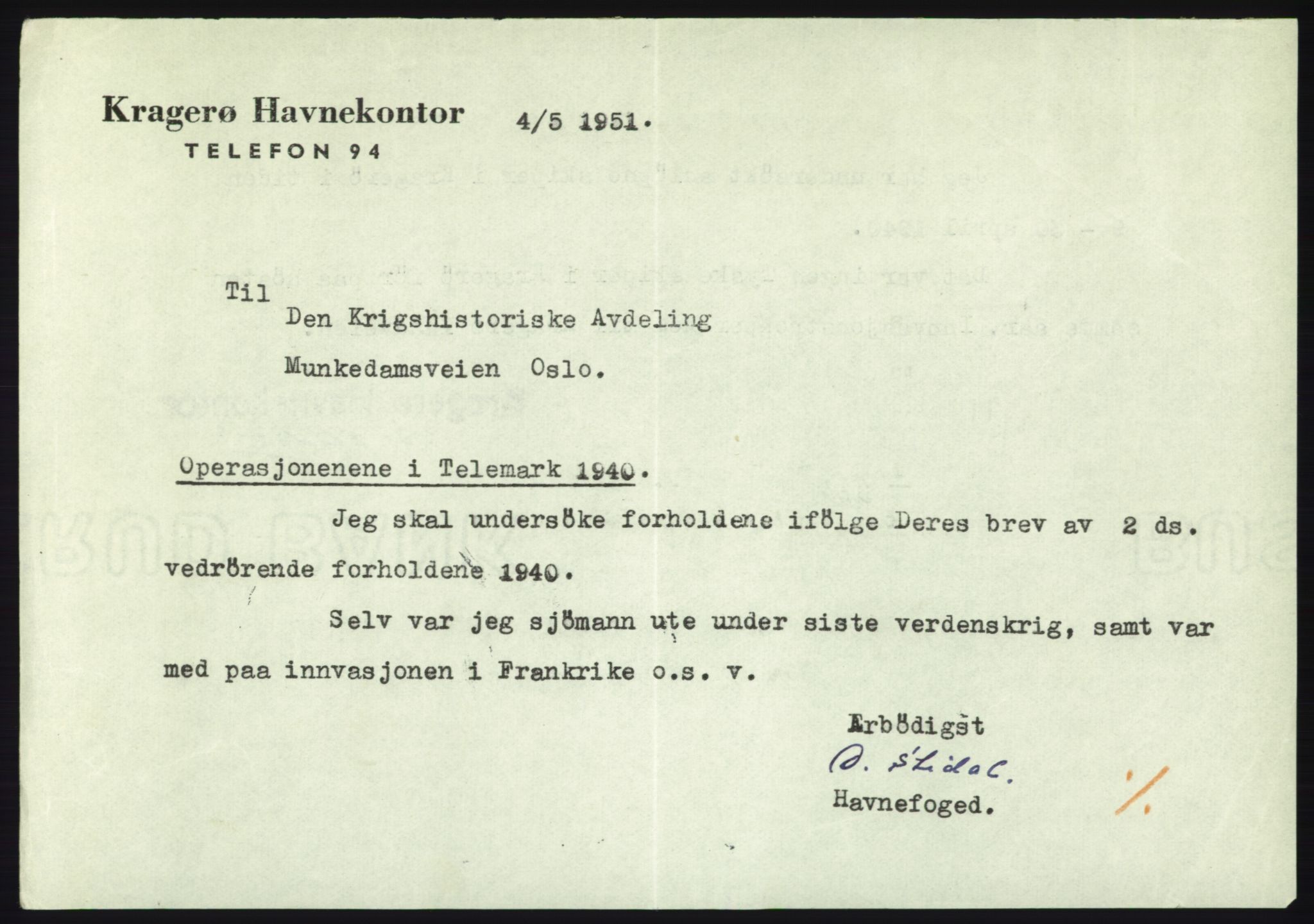 Forsvaret, Forsvarets krigshistoriske avdeling, AV/RA-RAFA-2017/Y/Yb/L0056: II-C-11-136-139  -  1. Divisjon, 1940-1957, p. 1450