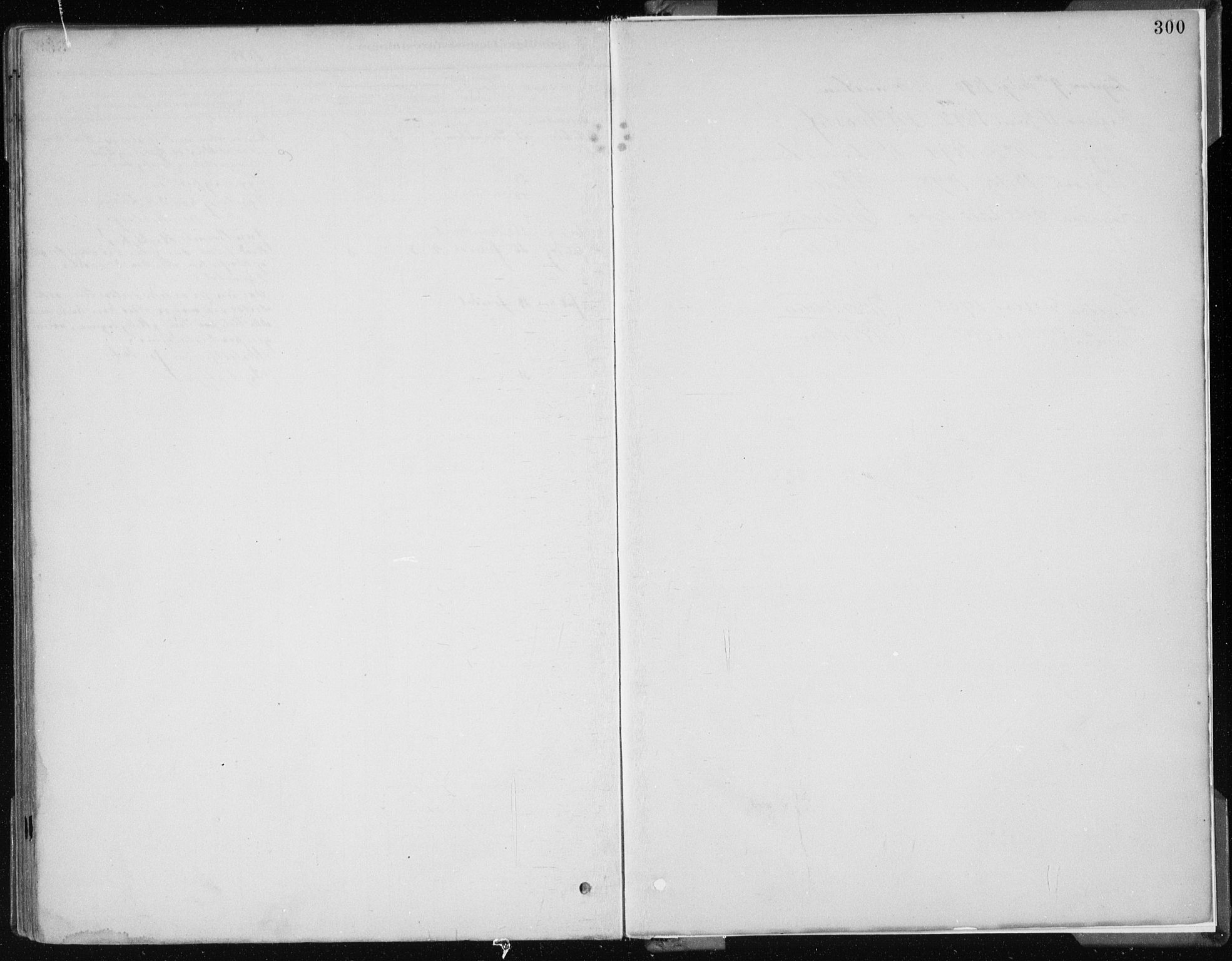 Strandebarm sokneprestembete, SAB/A-78401/H/Haa: Parish register (official) no. B  1, 1886-1908, p. 300