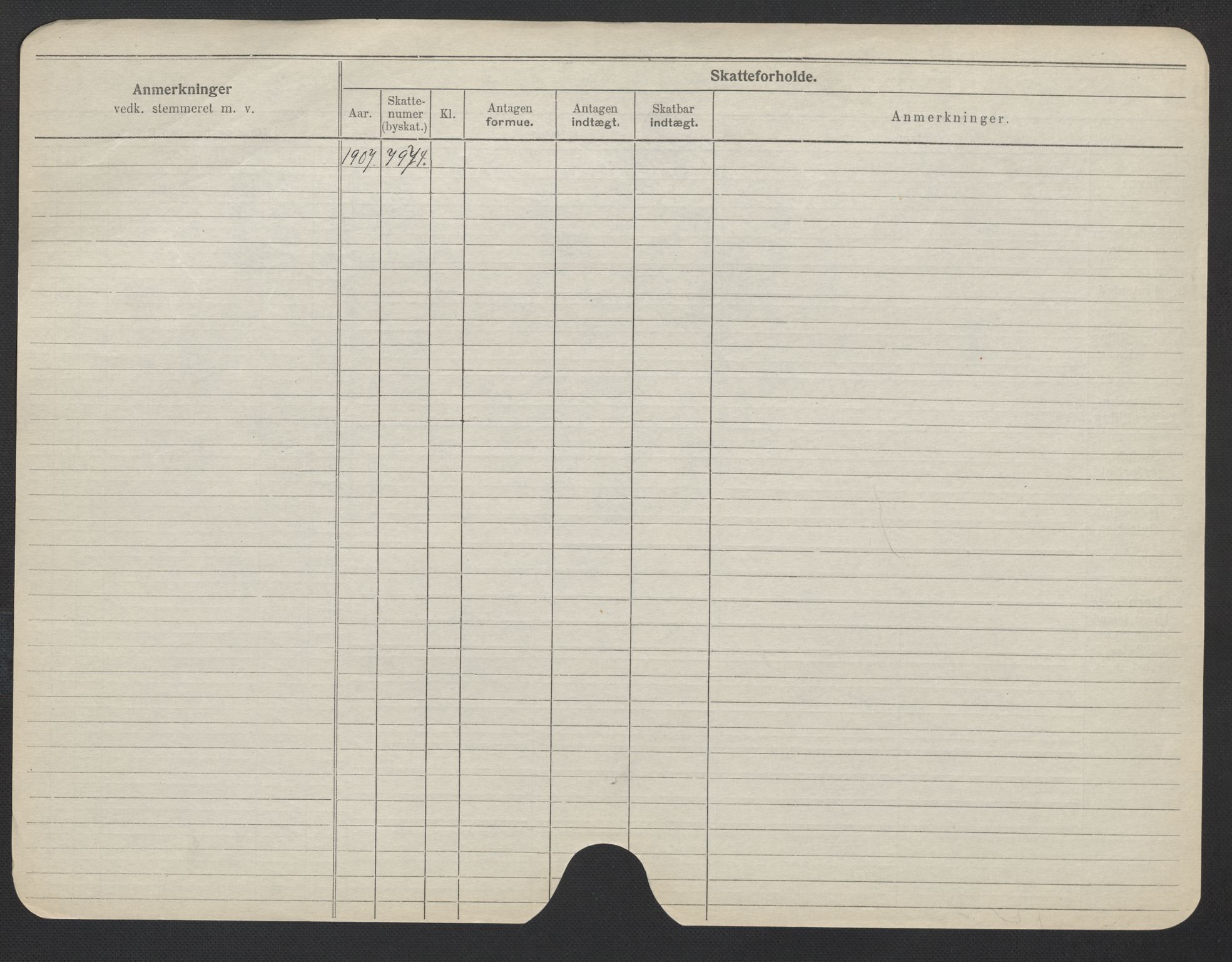 Oslo folkeregister, Registerkort, AV/SAO-A-11715/F/Fa/Fac/L0019: Kvinner, 1906-1914, p. 525b