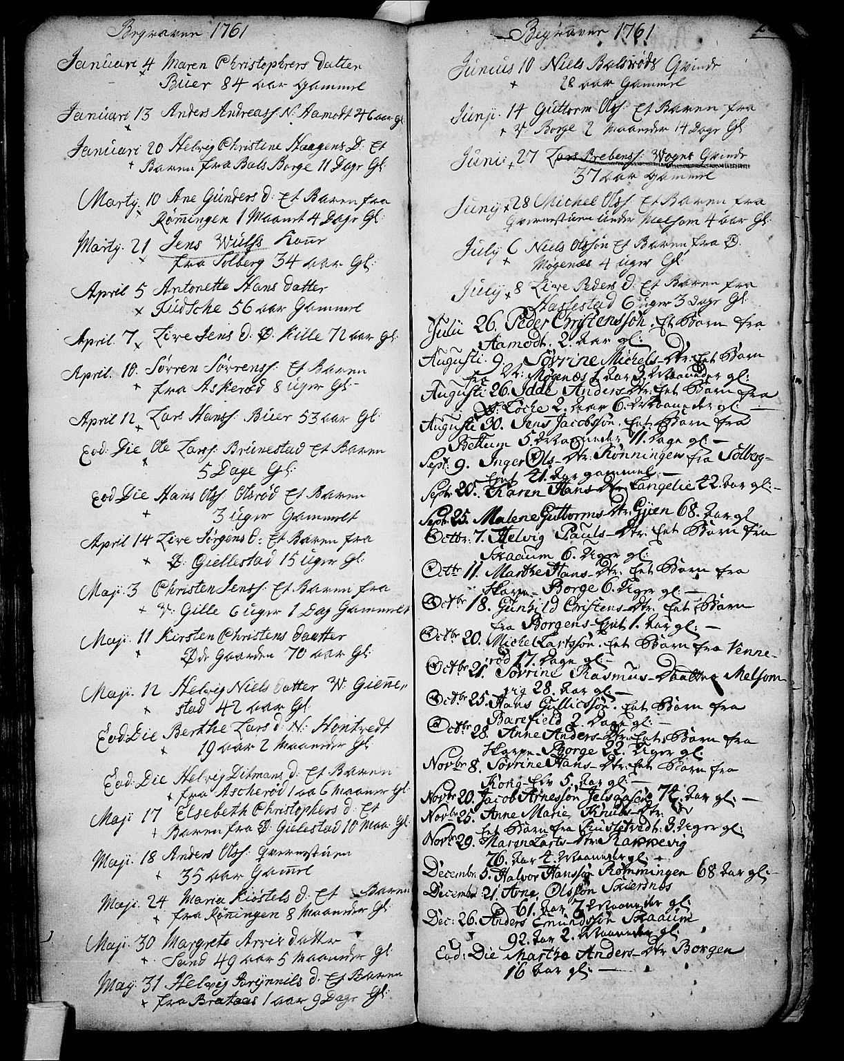 Stokke kirkebøker, AV/SAKO-A-320/F/Fa/L0002: Parish register (official) no. I 2, 1732-1770, p. 224