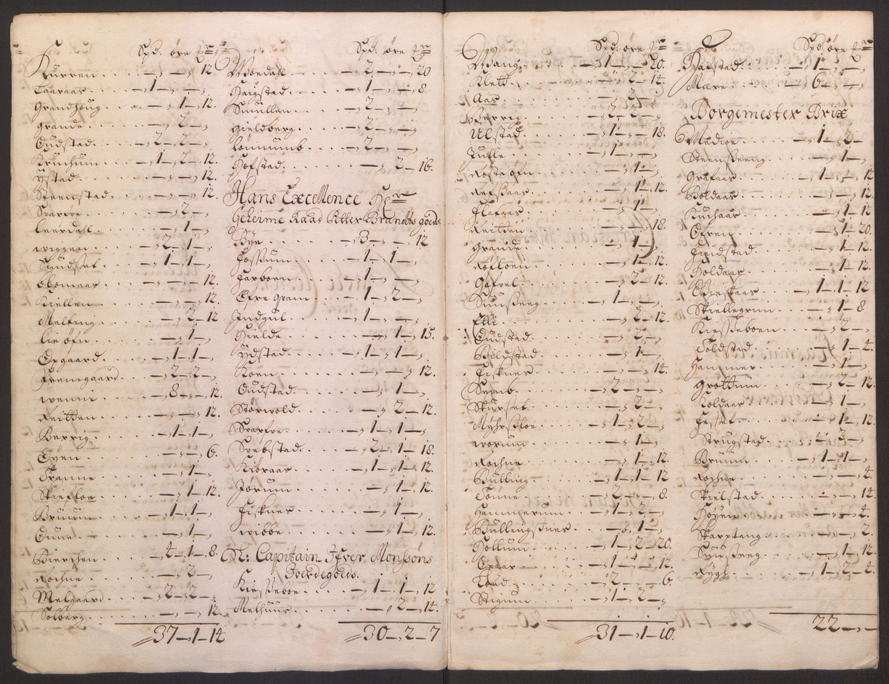 Rentekammeret inntil 1814, Reviderte regnskaper, Fogderegnskap, AV/RA-EA-4092/R63/L4309: Fogderegnskap Inderøy, 1695-1697, p. 247