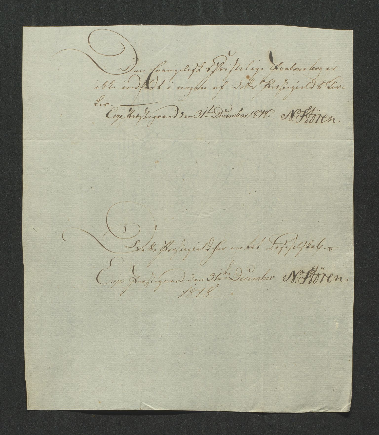 Biskopen i Kristiansand, AV/SAK-1113-0001/G/Gc/L0007: C 79 - Presteinnberetninger, 1801-1822, p. 290