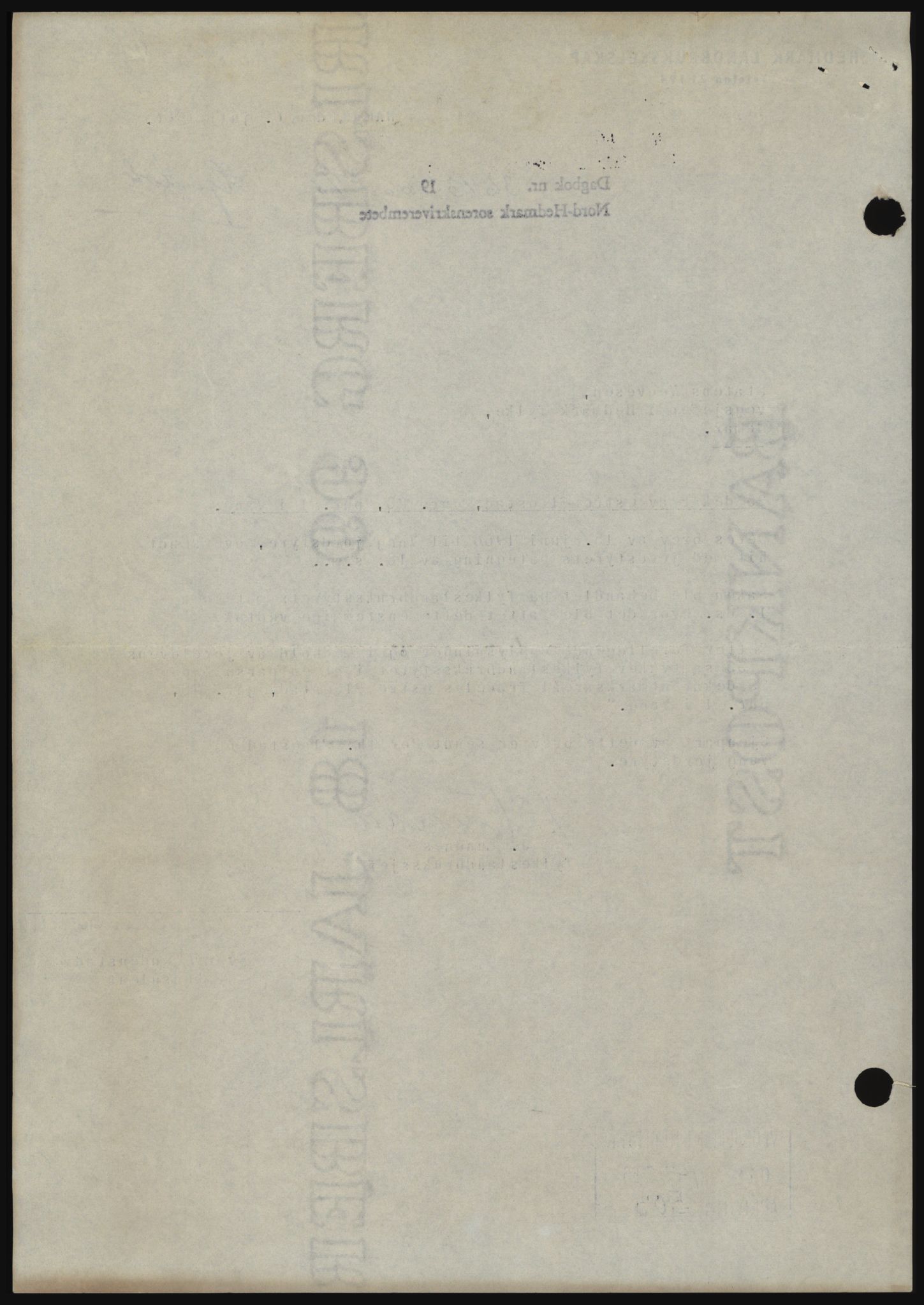 Nord-Hedmark sorenskriveri, SAH/TING-012/H/Hc/L0024: Mortgage book no. 24, 1966-1966, Diary no: : 3643/1966