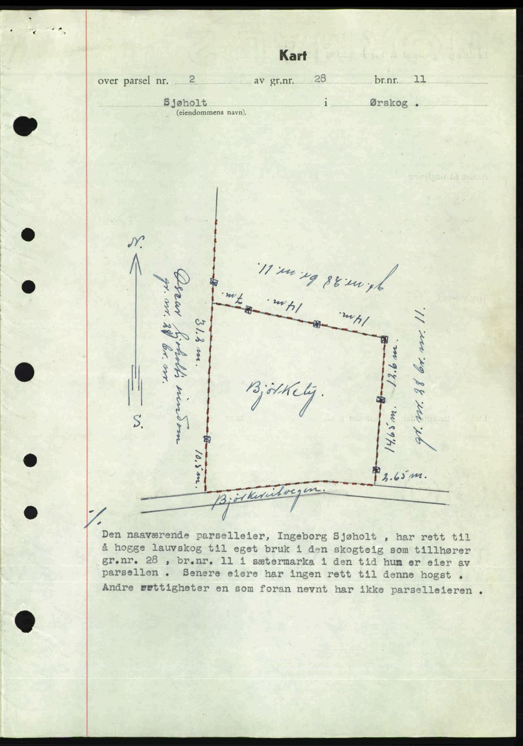 Nordre Sunnmøre sorenskriveri, AV/SAT-A-0006/1/2/2C/2Ca: Mortgage book no. A24, 1947-1947, Diary no: : 1074/1947