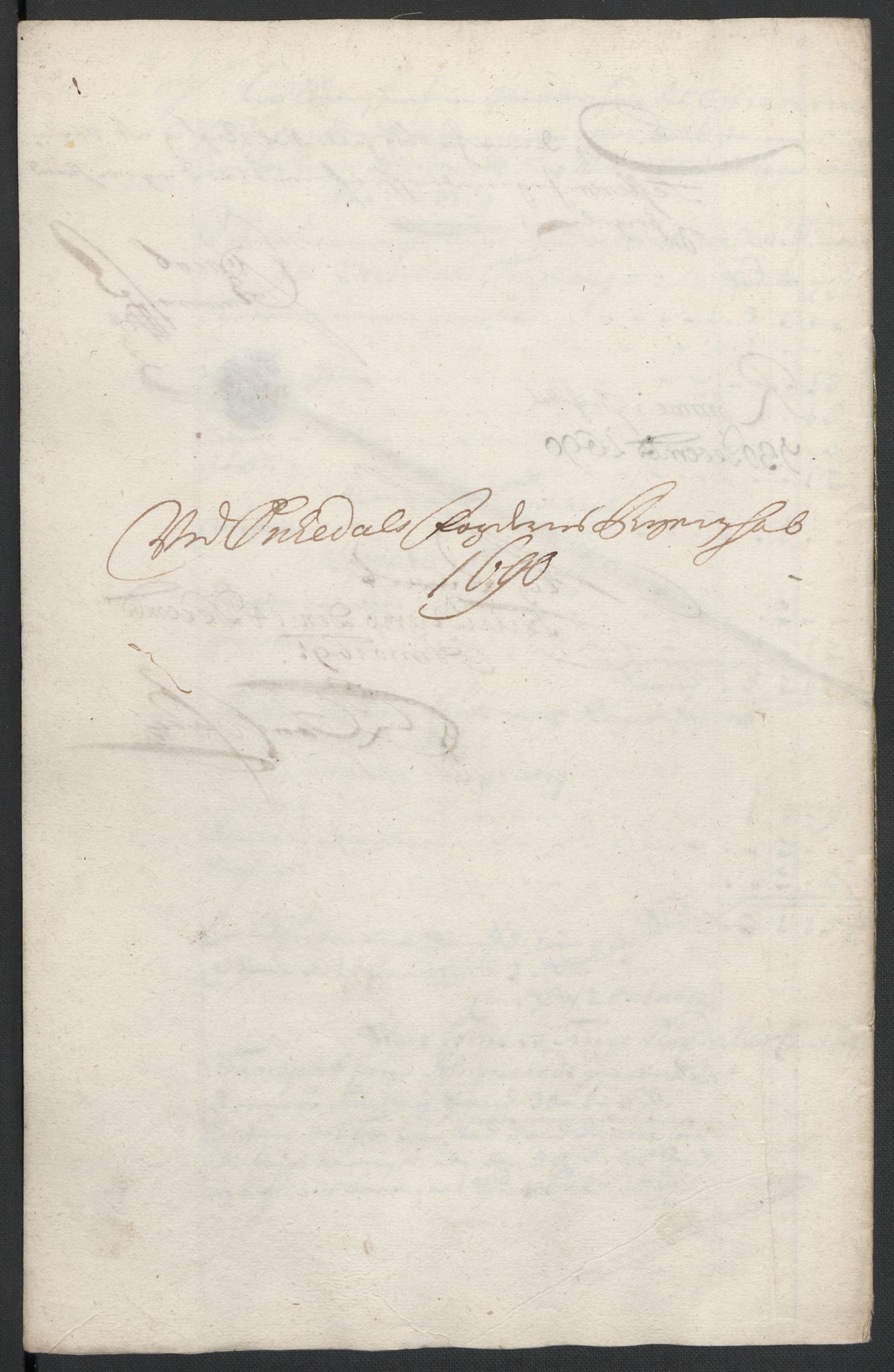 Rentekammeret inntil 1814, Reviderte regnskaper, Fogderegnskap, AV/RA-EA-4092/R58/L3936: Fogderegnskap Orkdal, 1689-1690, p. 430