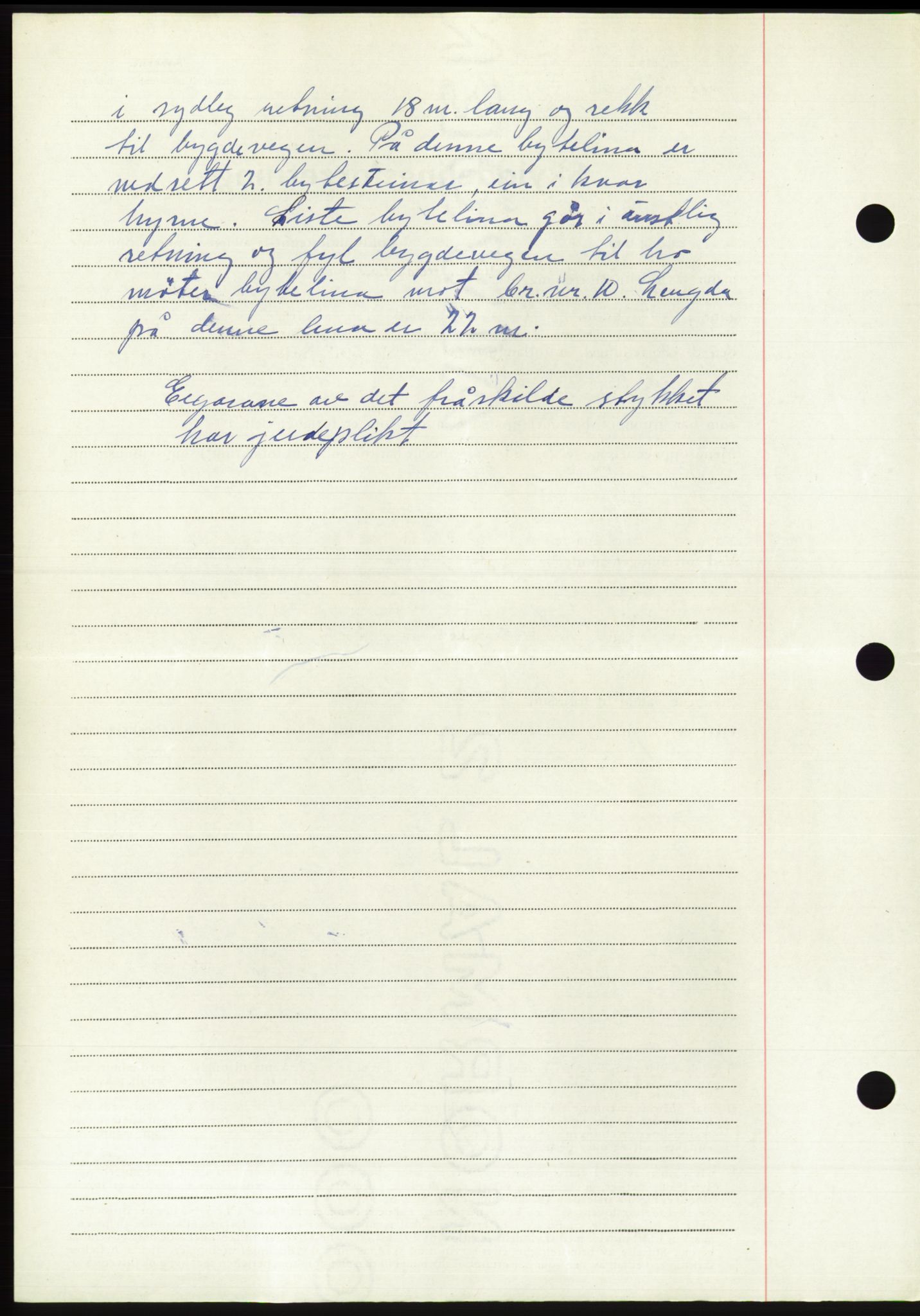 Søre Sunnmøre sorenskriveri, AV/SAT-A-4122/1/2/2C/L0084: Mortgage book no. 10A, 1949-1949, Diary no: : 500/1949